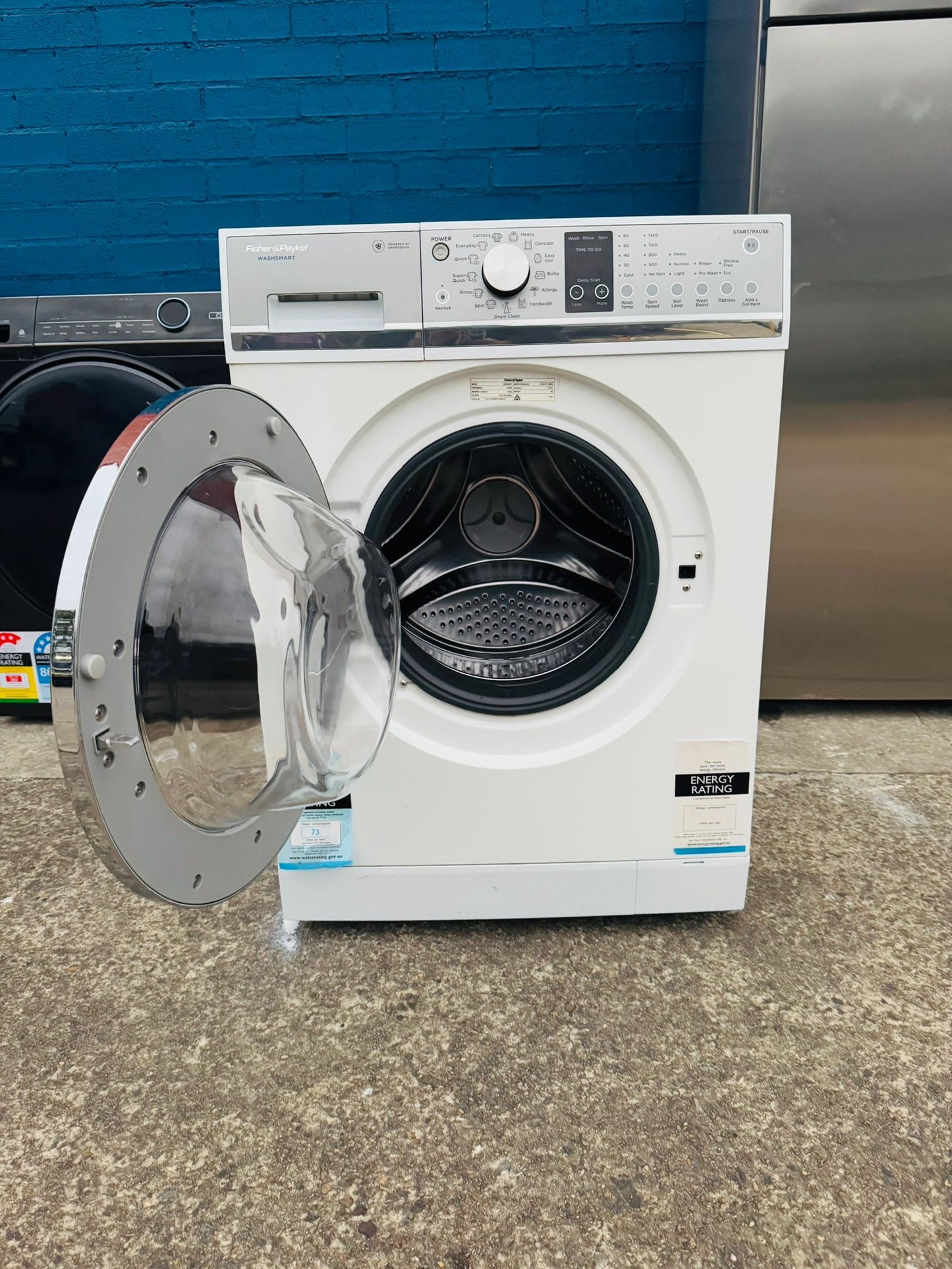 **FISHER & PAYKEL 8.5KGS FRONT LOADER WASHING MACHINE**