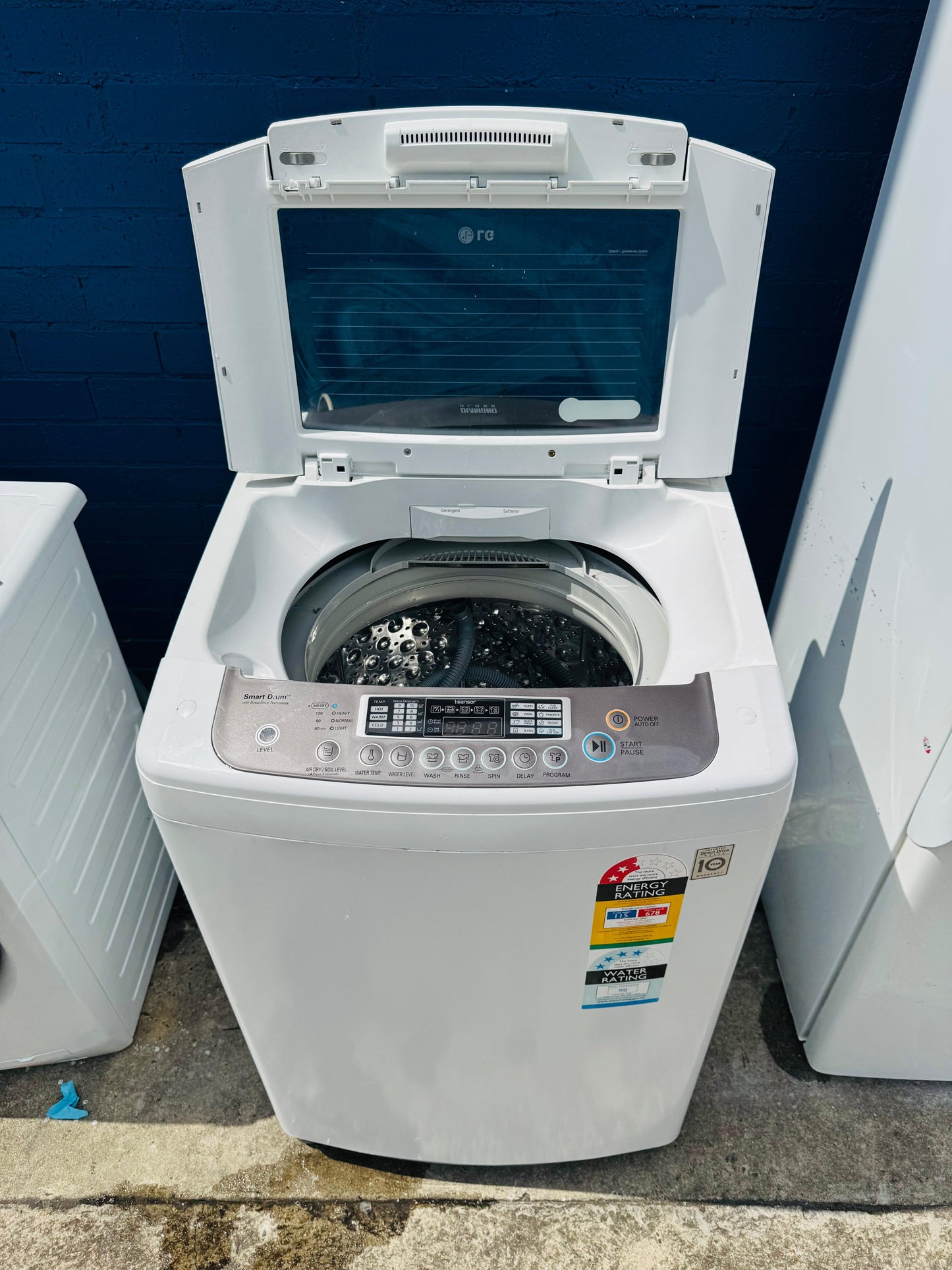 **LG 9.5KGS TOP LOADER WASHING MACHINE**