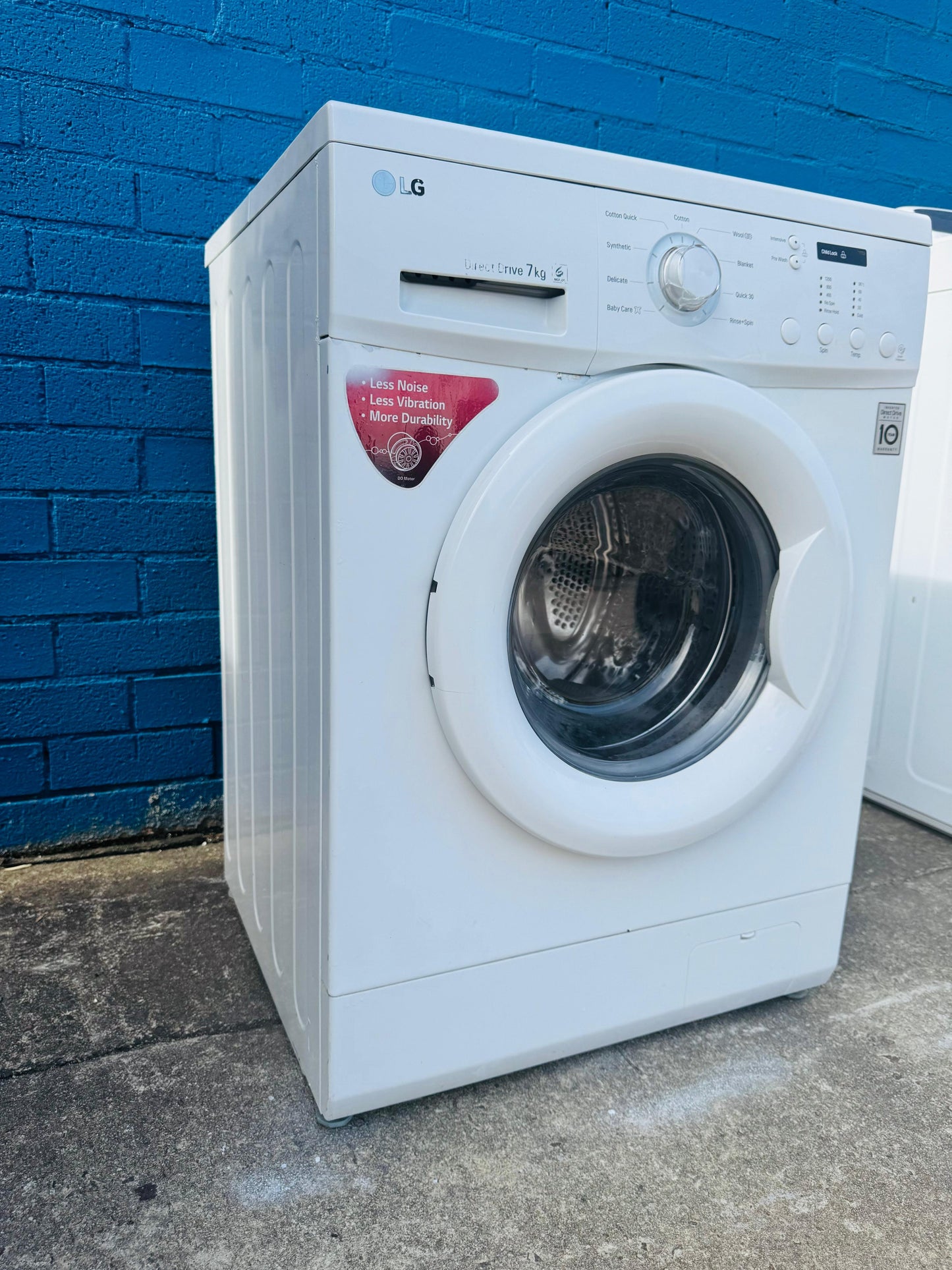 **LG 7KGS FRONT LOADER WASHING MACHINE**