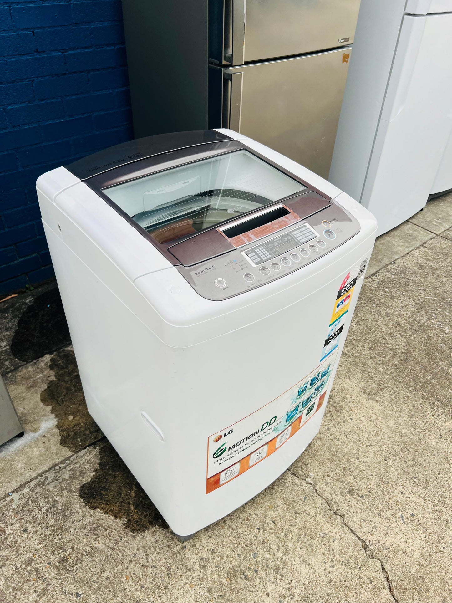 **LG 8KGS TOP LOADER WASHING MACHINE**