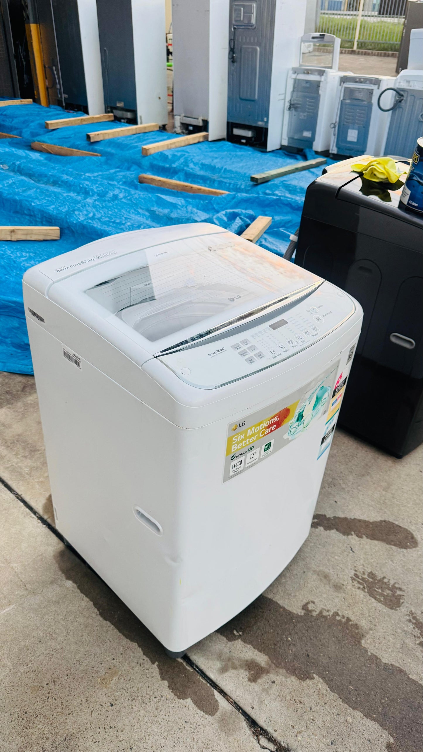 LG 8.5KGS TOP LOADER WASHING MACHINE