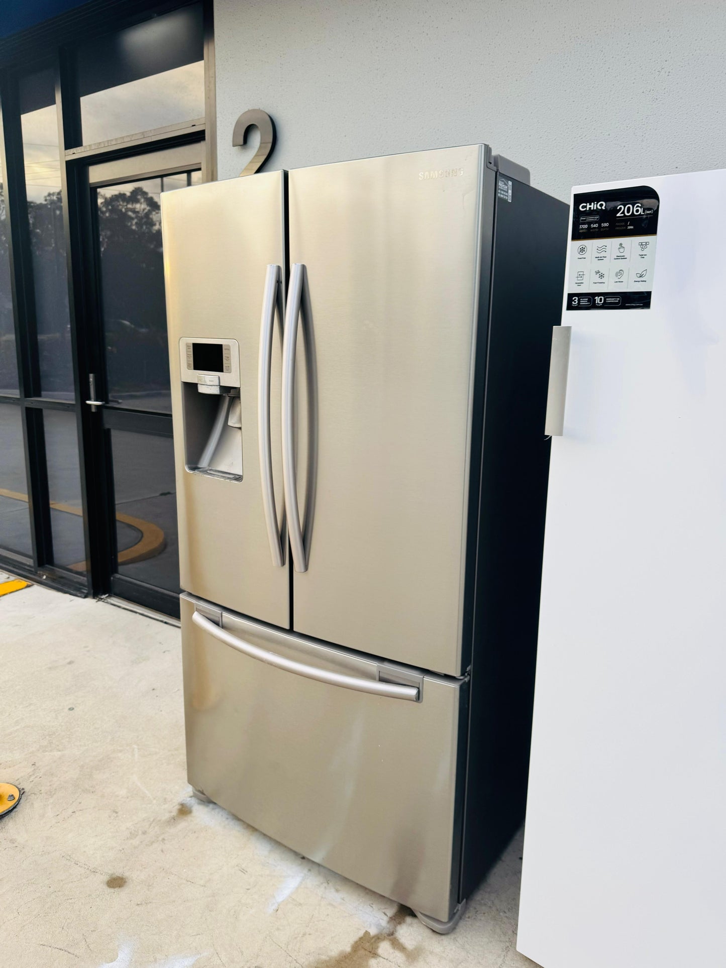 SAMSUNG FRENCH DOOR 639 LITRES FRIDGE FREEZER