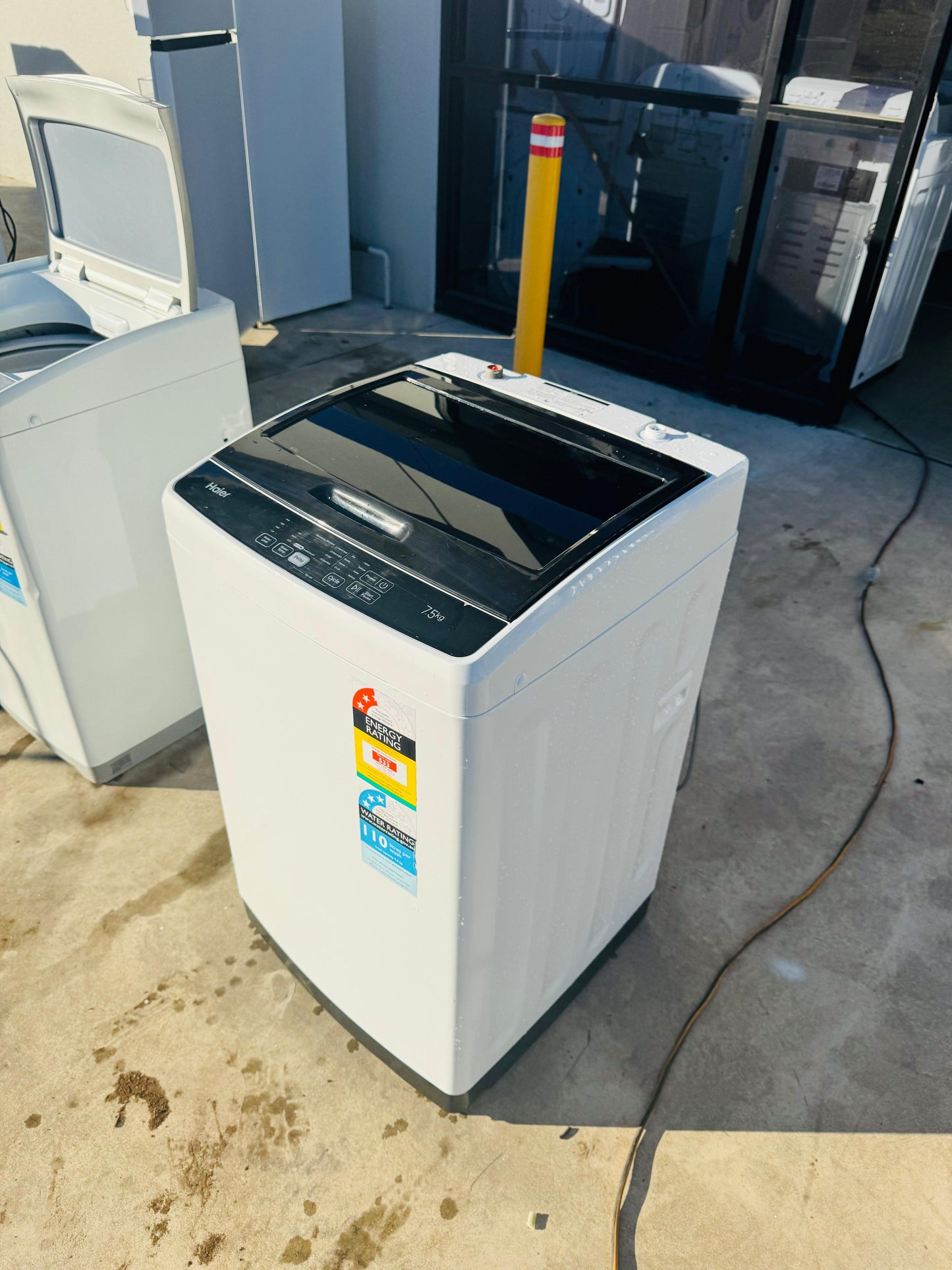 HAIER 7.5 KGS TOP LOADER WASHING MACHINE