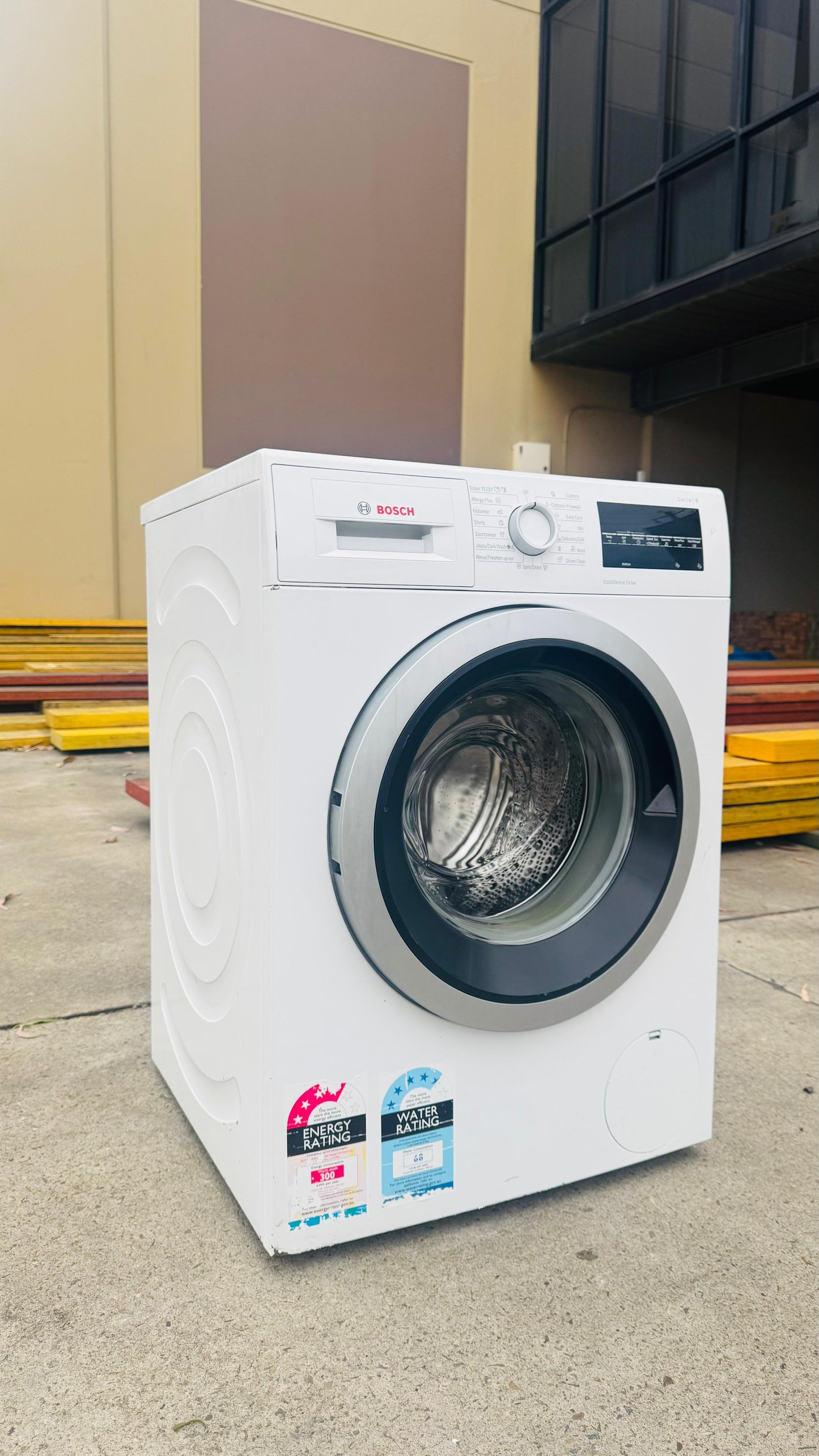 BOSCH 8KGS FRONT LOADER WASHING MACHINE