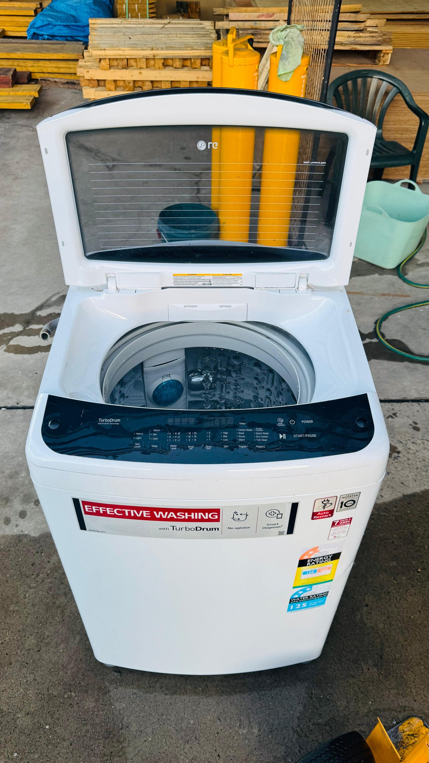 LG 8.5KGS TOP LOADER WASHING MACHINE