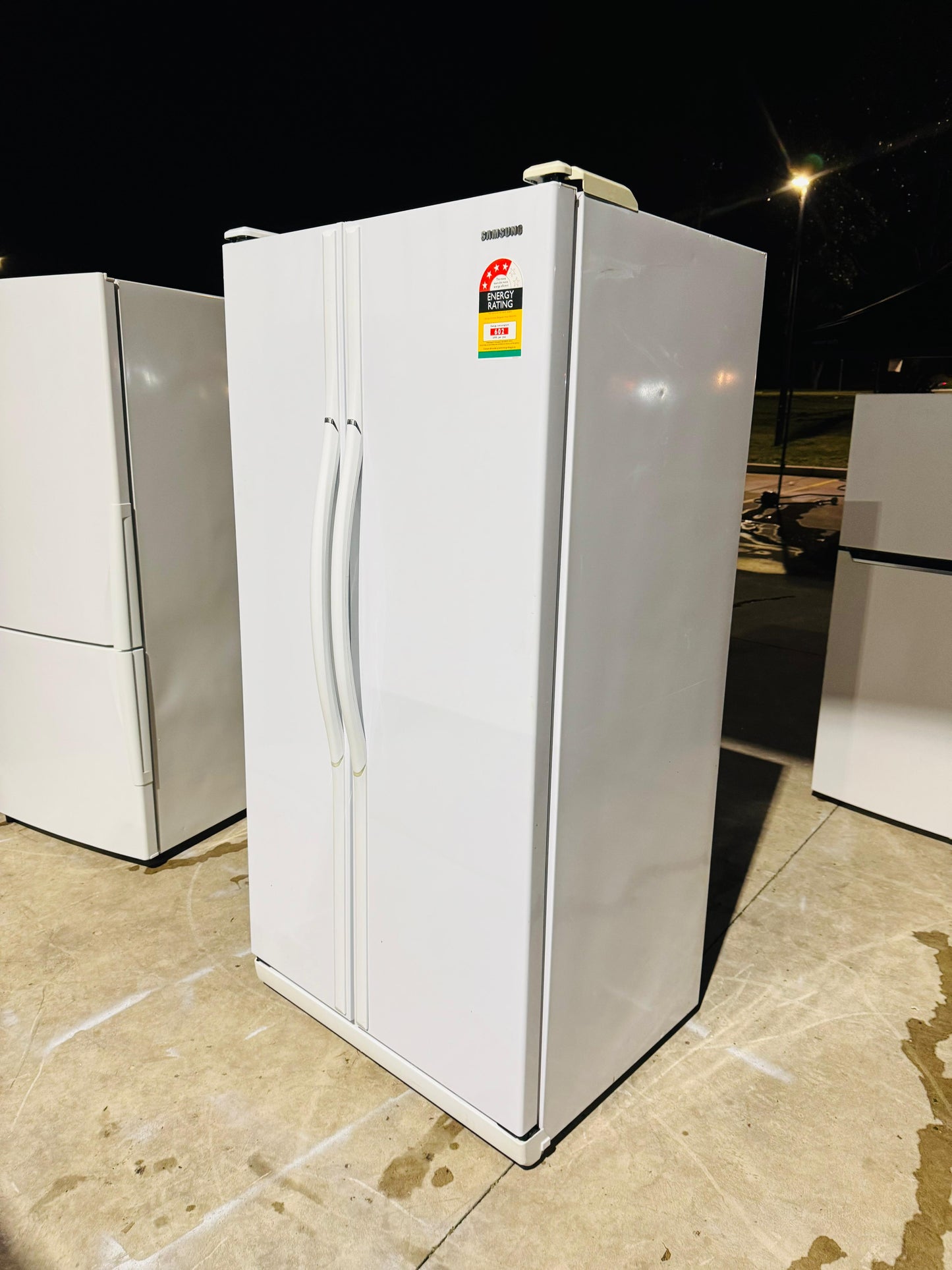 SAMSUNG 535 LITRES SIDE BY SIDE DOOR FRIDGE FREEZER