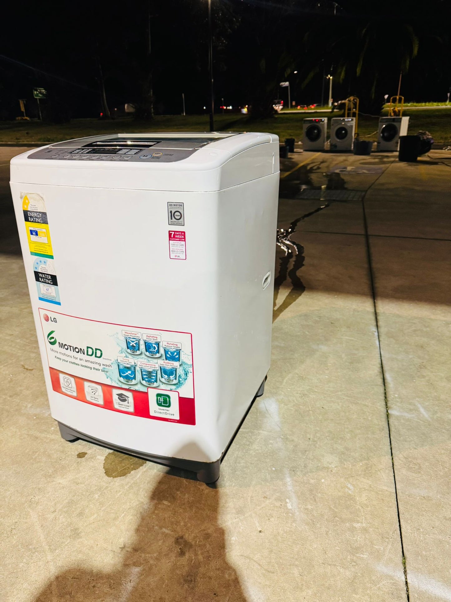 LG 6.5 KGS TOP LOADER WASHING MACHINE