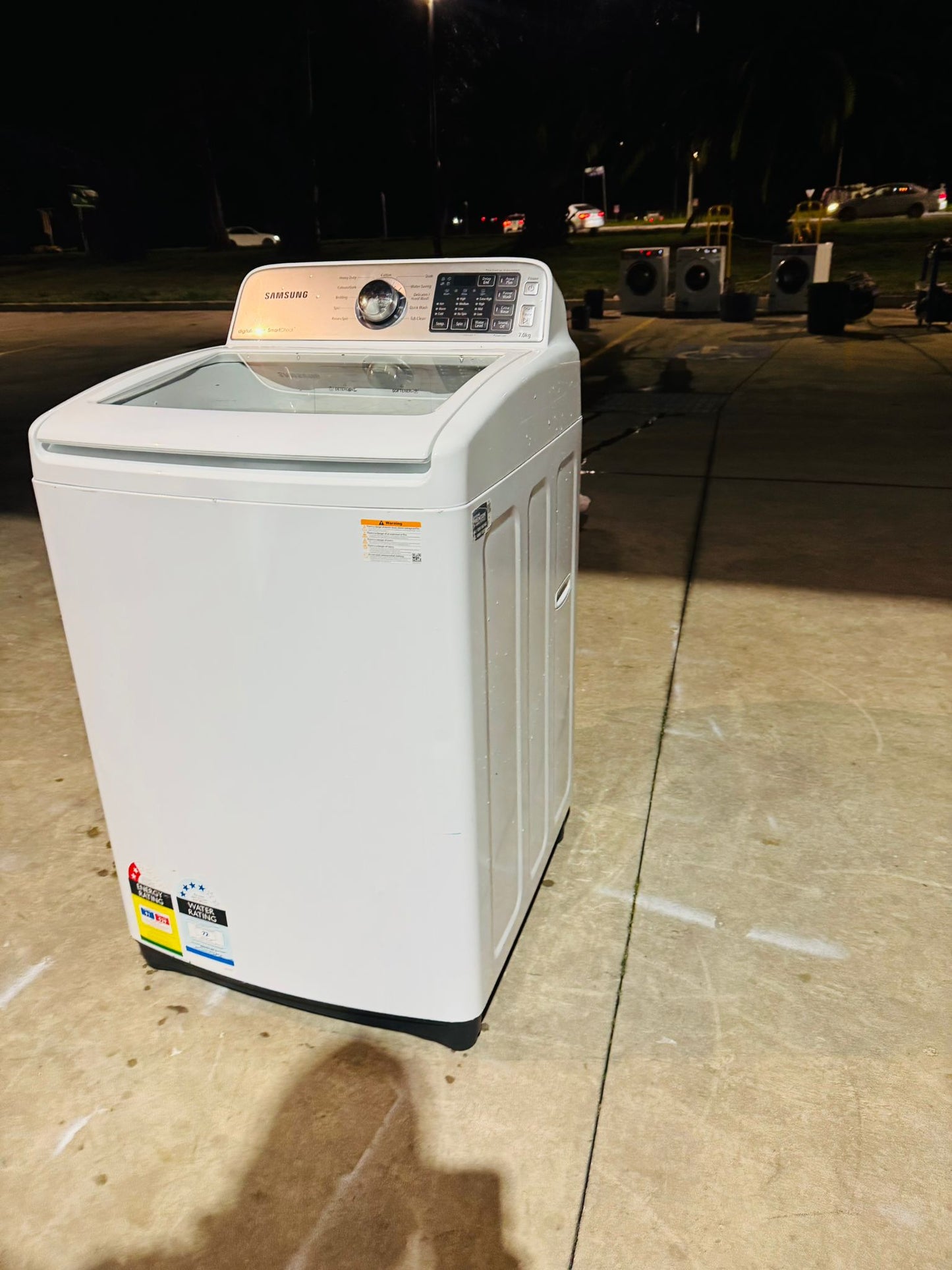 SAMSUNG 7.5 KGS TOP LOADER WASHING MACHINE