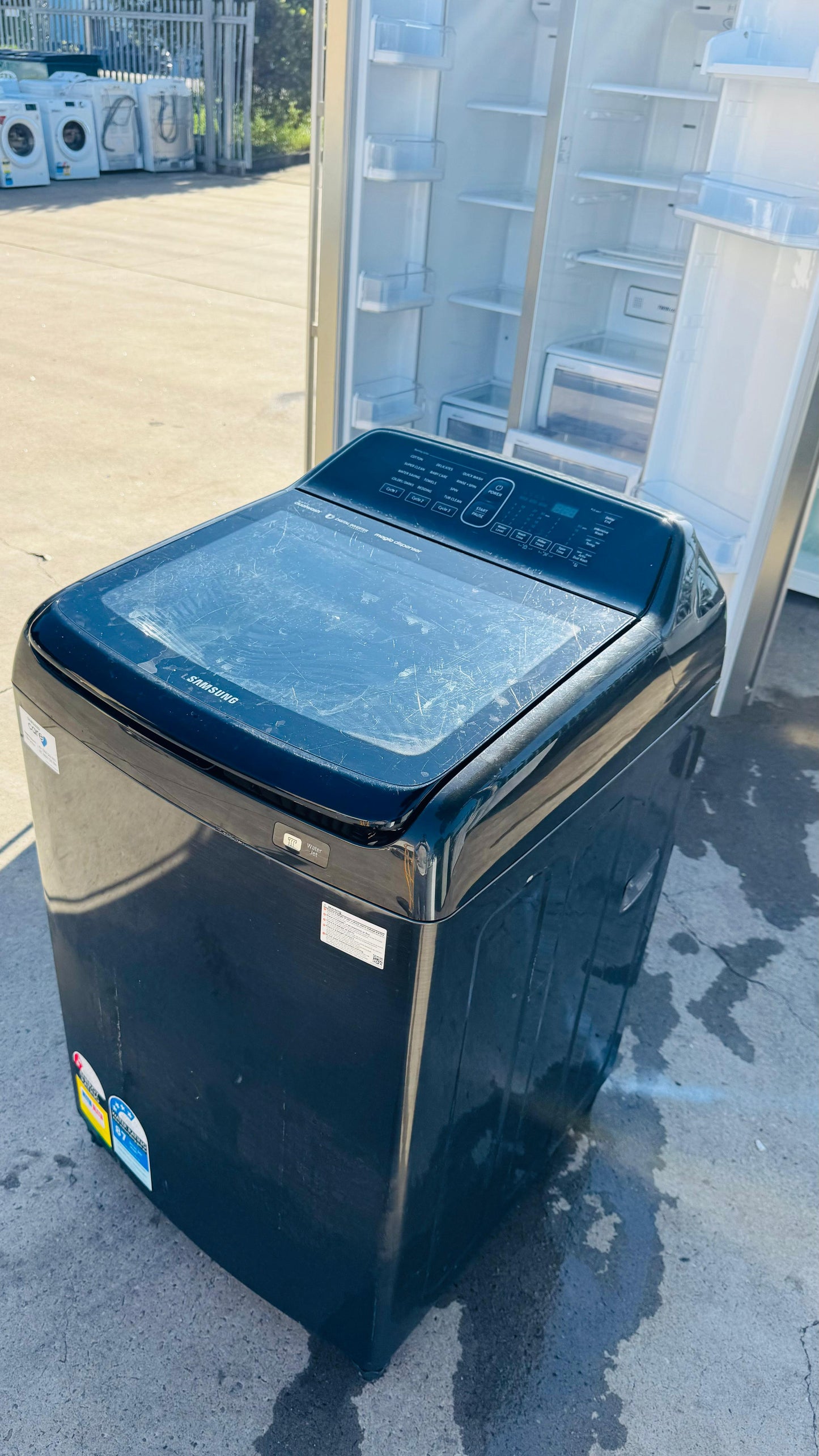 SAMSUNG 8.5KGS TOP LOADER WASHING MACHINE