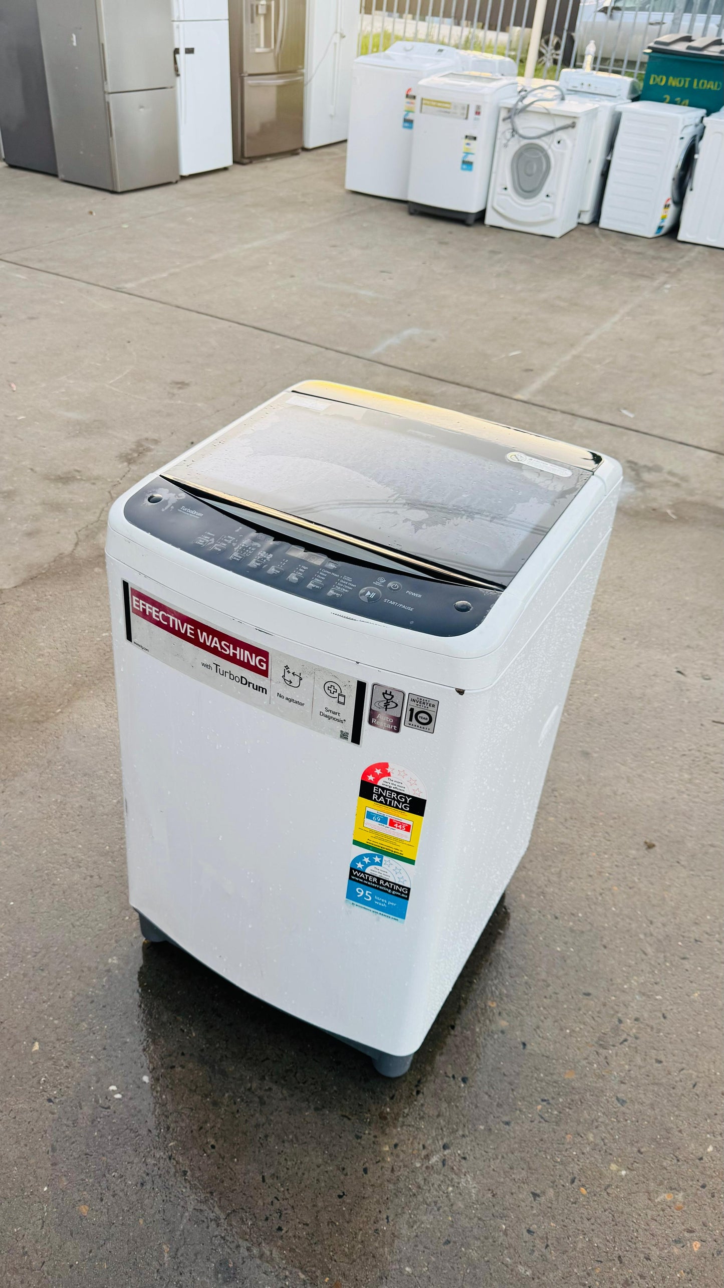 LG 6.5KGS TOP LOADER WASHING MACHINE