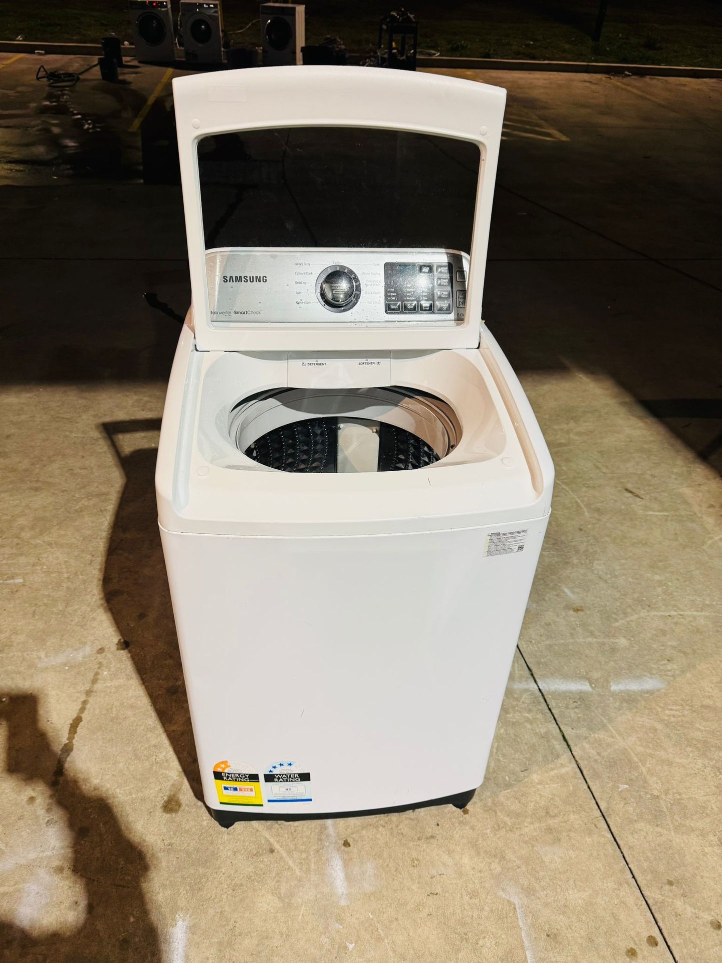 SAMSUNG 8 KGS FRONT LOADER WASHING MACHINE