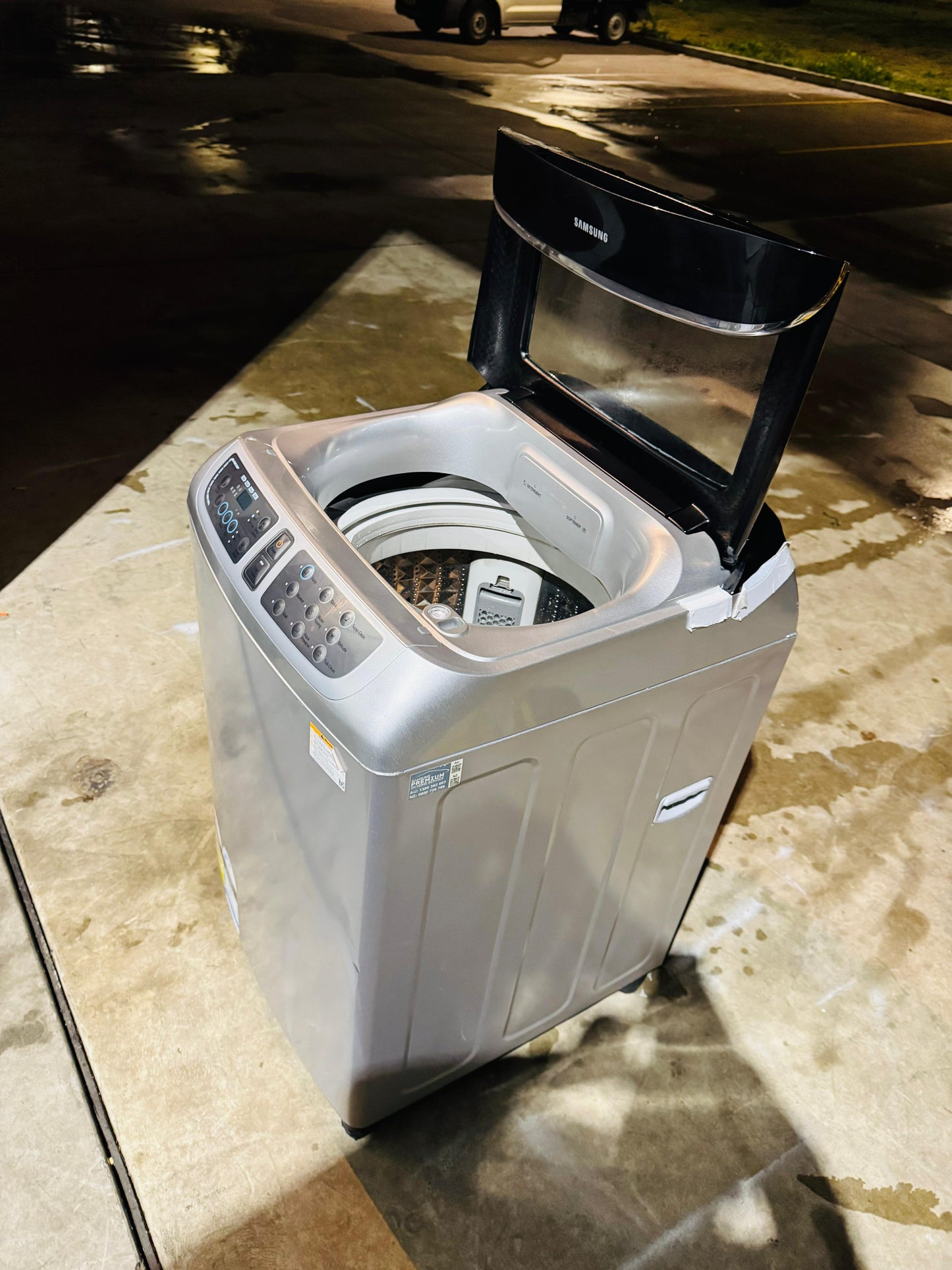 SAMSUNG 8.5KGS TOP LOADER WASHING MACHINE