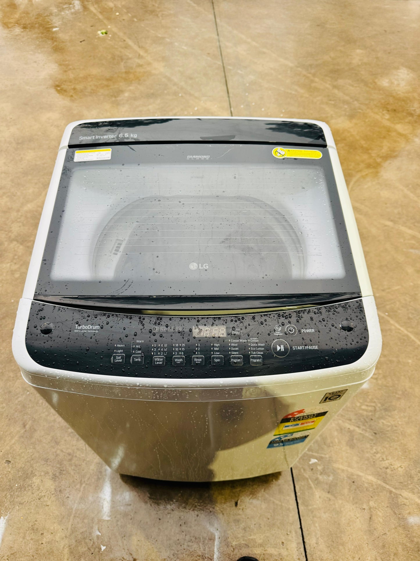LG 6.5KGS TOP LOADER WASHING MACHINE