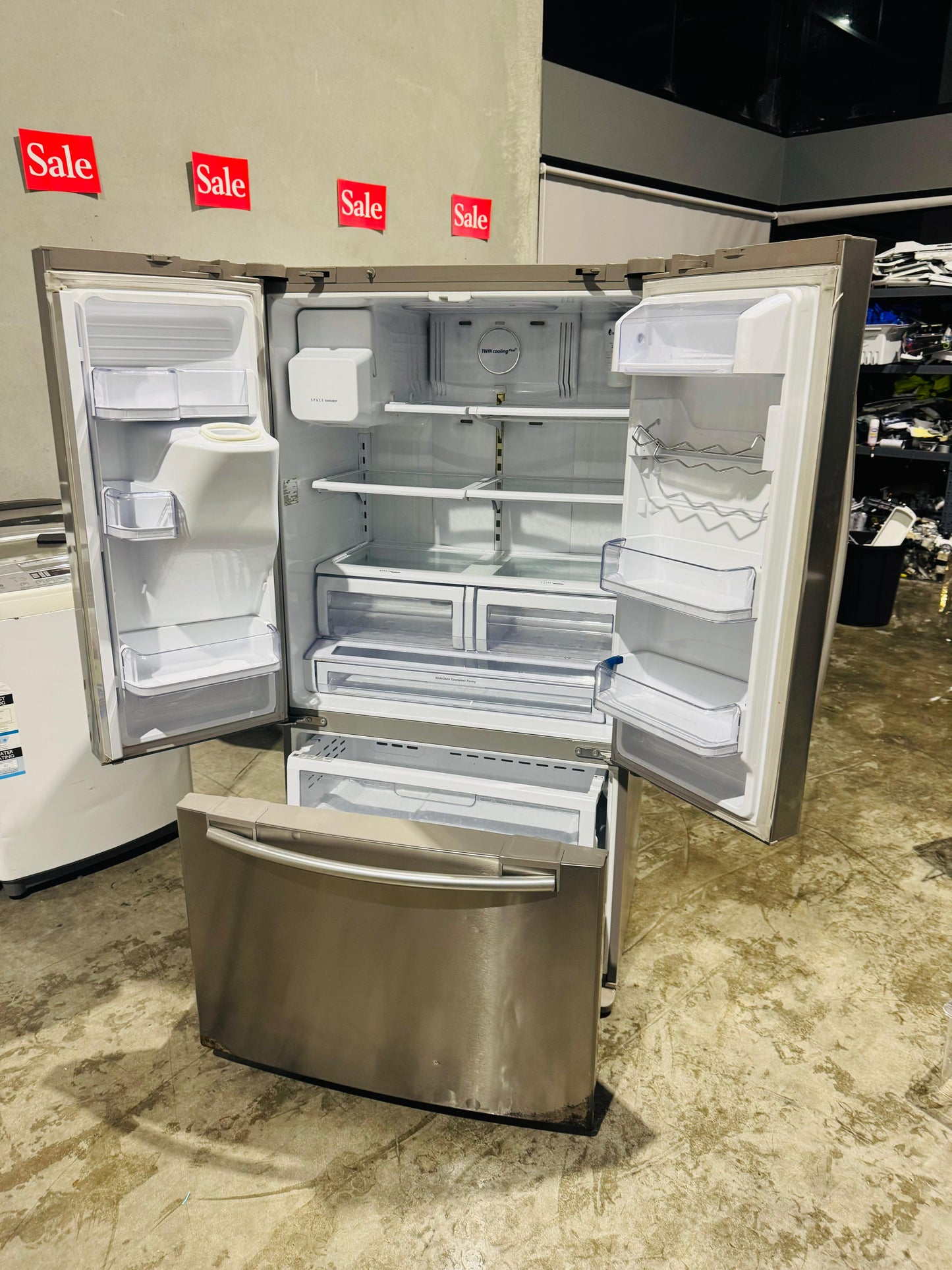 SAMSUNG FRENCH DOOR LITRES FRIDGE FREEZER