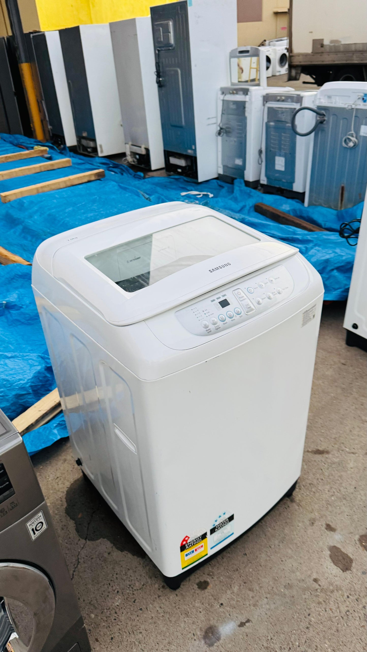SAMSUNG 7KGS TOP LOADER WASHING MACHINE