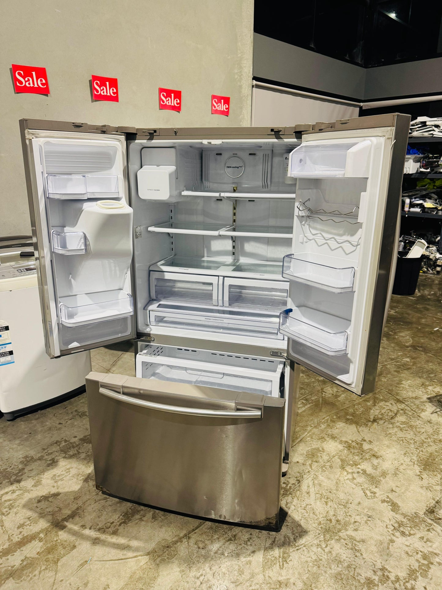 SAMSUNG FRENCH DOOR LITRES FRIDGE FREEZER