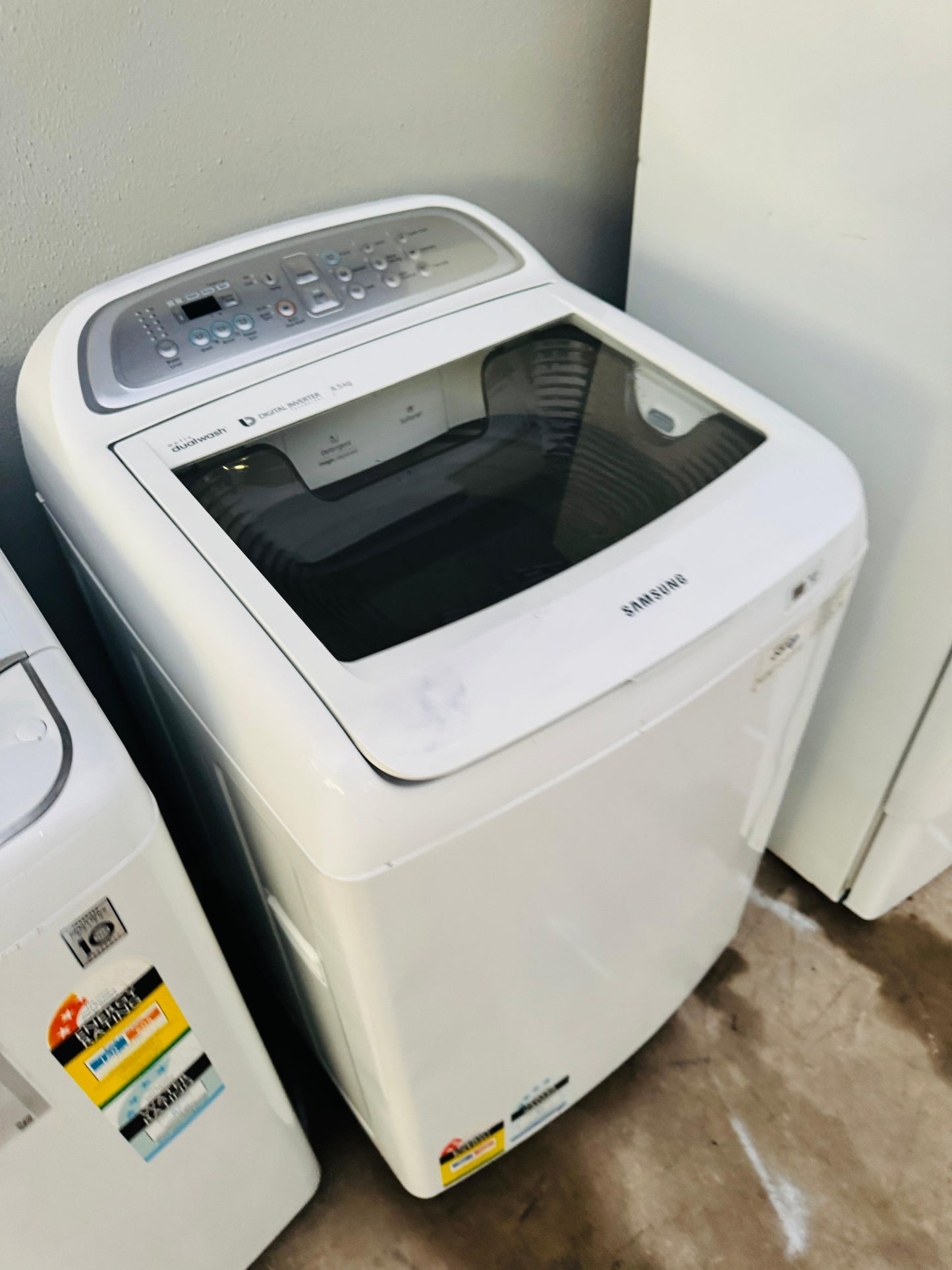 SAMSUNG 8.5KGS TOP LOADER WASHING MACHINE