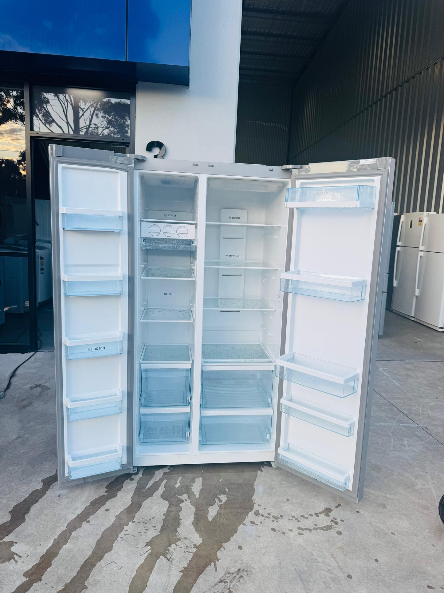 BOSCH SIDE BY SIDE 610 LITRES FRIDGE FREEZER
