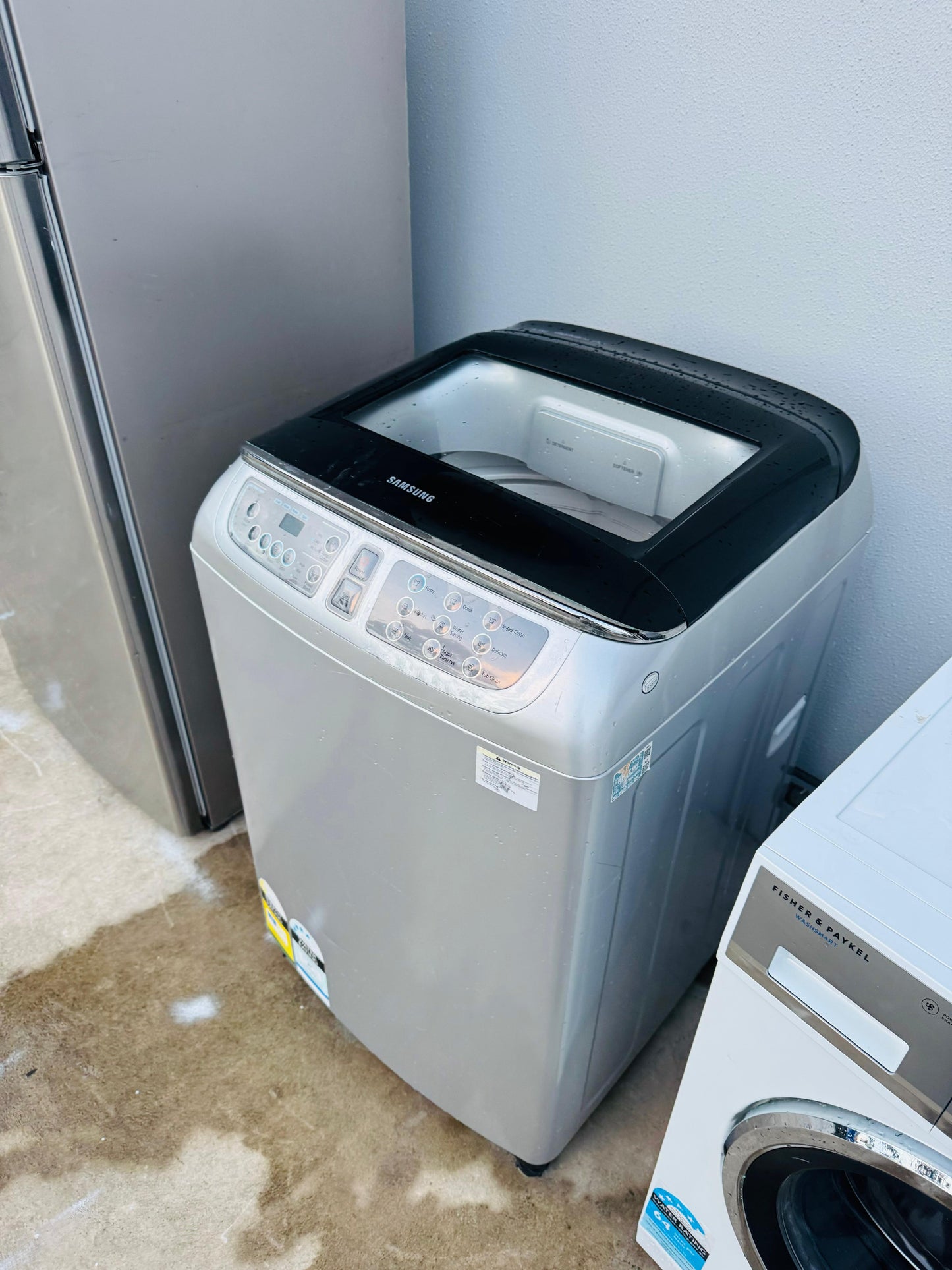 SAMSUNG 8.5KGS TOP LOADER WASHING MACHINE