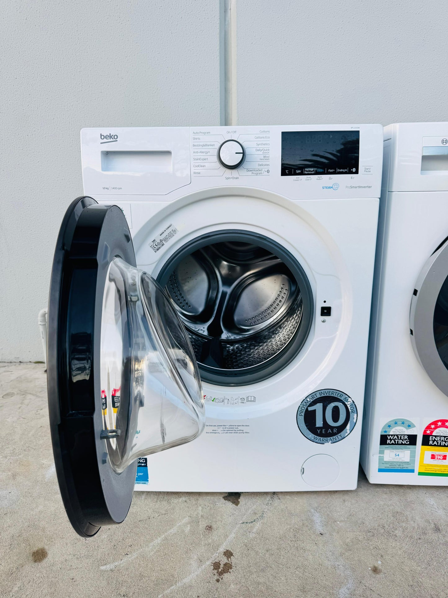 BEKO 10KGS FRONT LOADER WASHING MACHINE