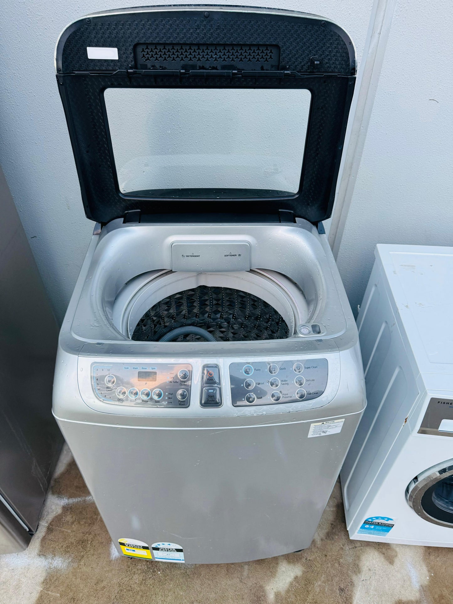 SAMSUNG 8.5KGS TOP LOADER WASHING MACHINE