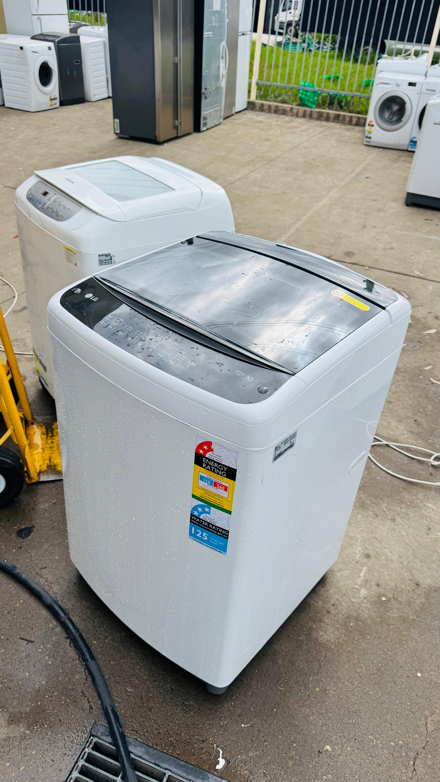 LG 8.5KGS TOP LOADER WASHING MACHINE