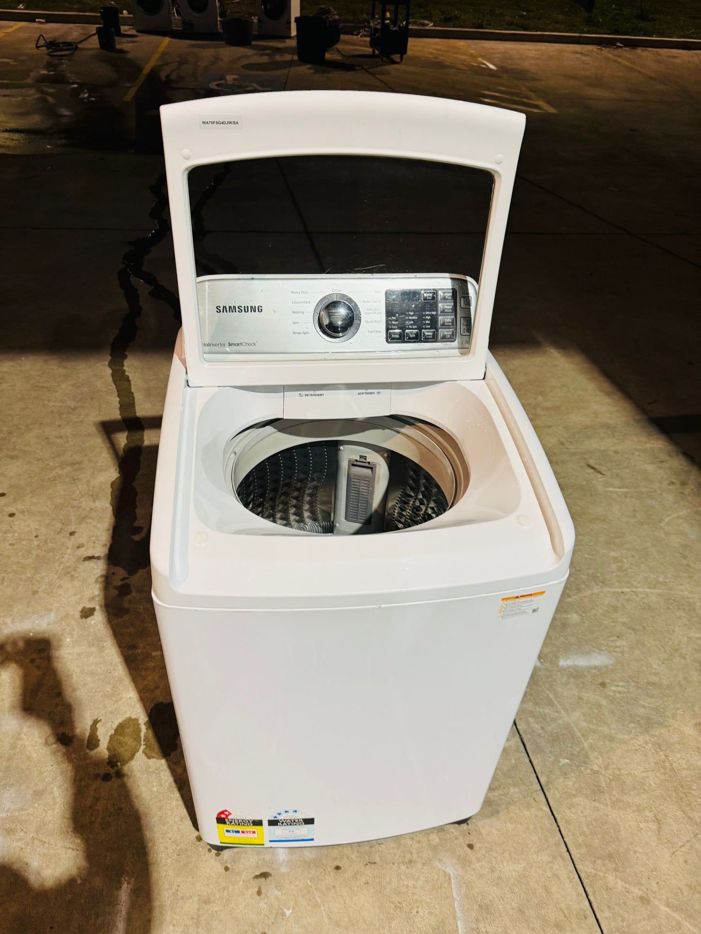 SAMSUNG 7.5 KGS TOP LOADER WASHING MACHINE