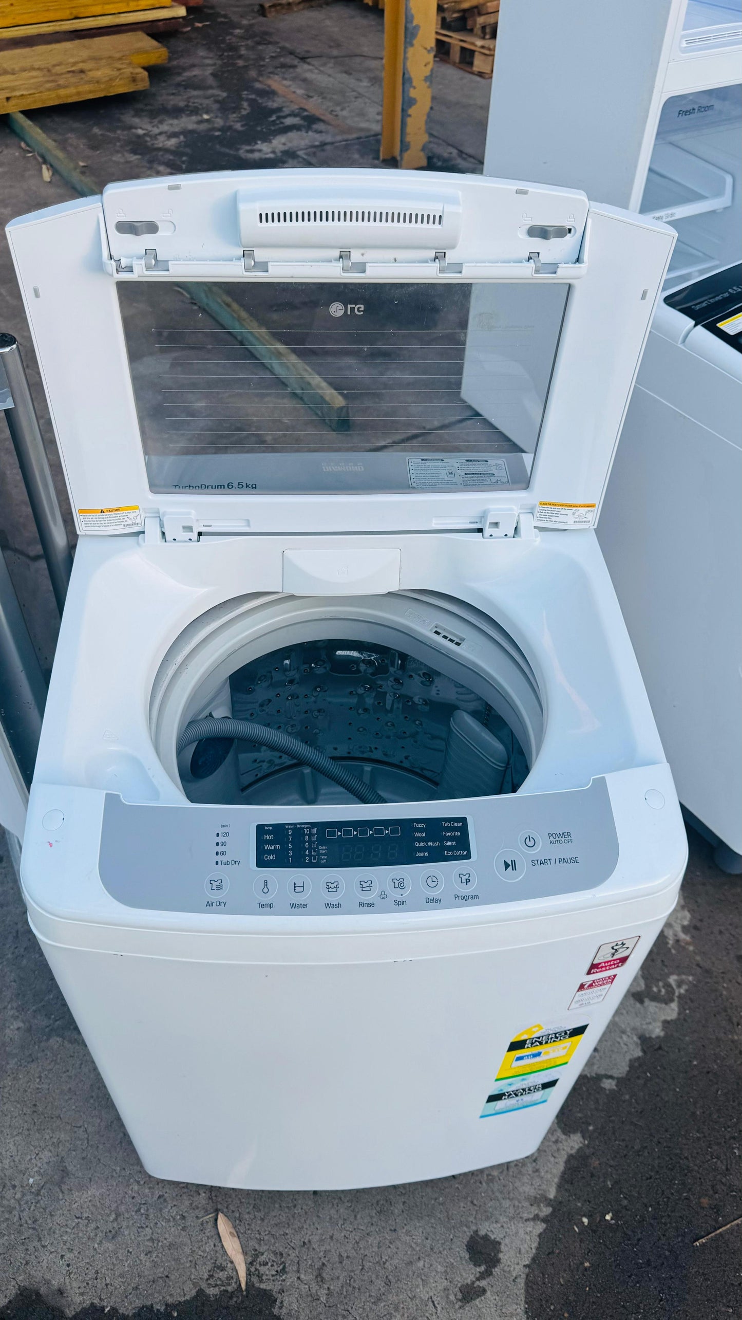 LG 6.5KGS TOP LOADER WASHING MACHINE