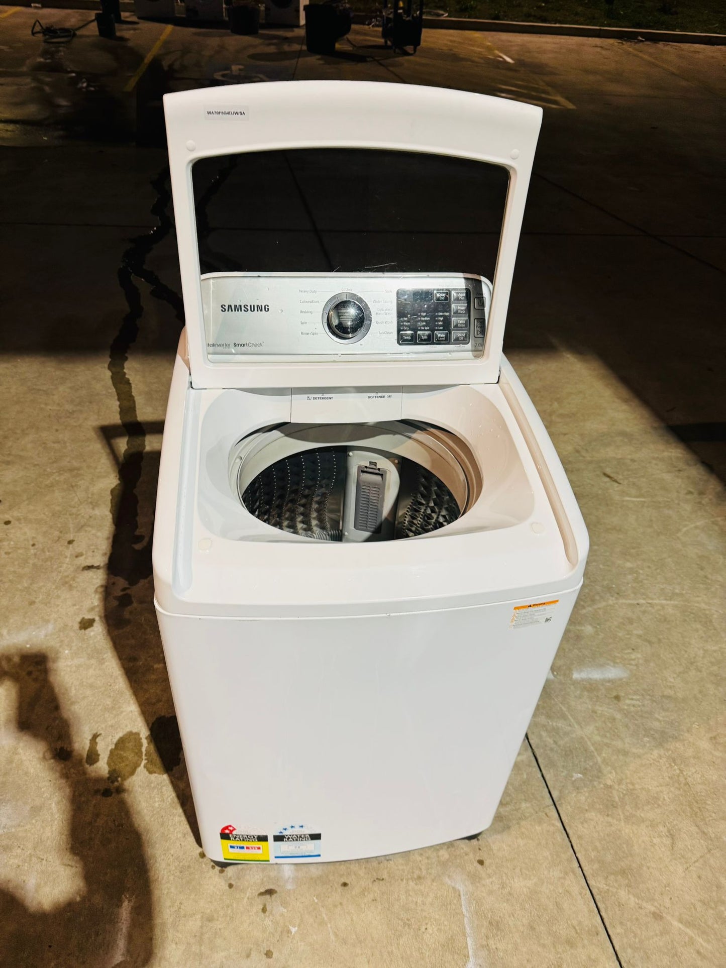 SAMSUNG 7.5 KGS TOP LOADER WASHING MACHINE