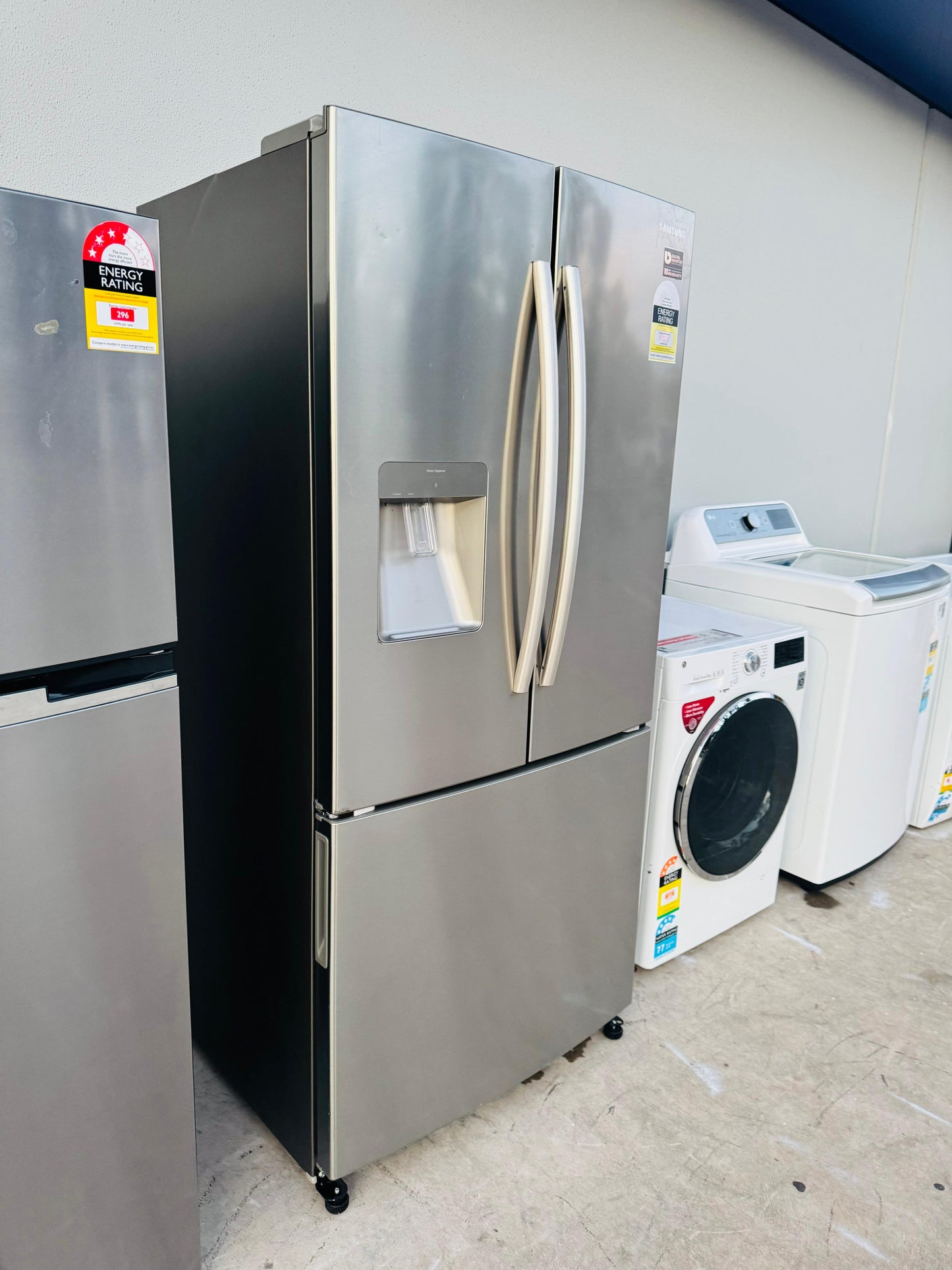 SAMSUNG FRENCH DOOR 533 FRIDGE FREEZER