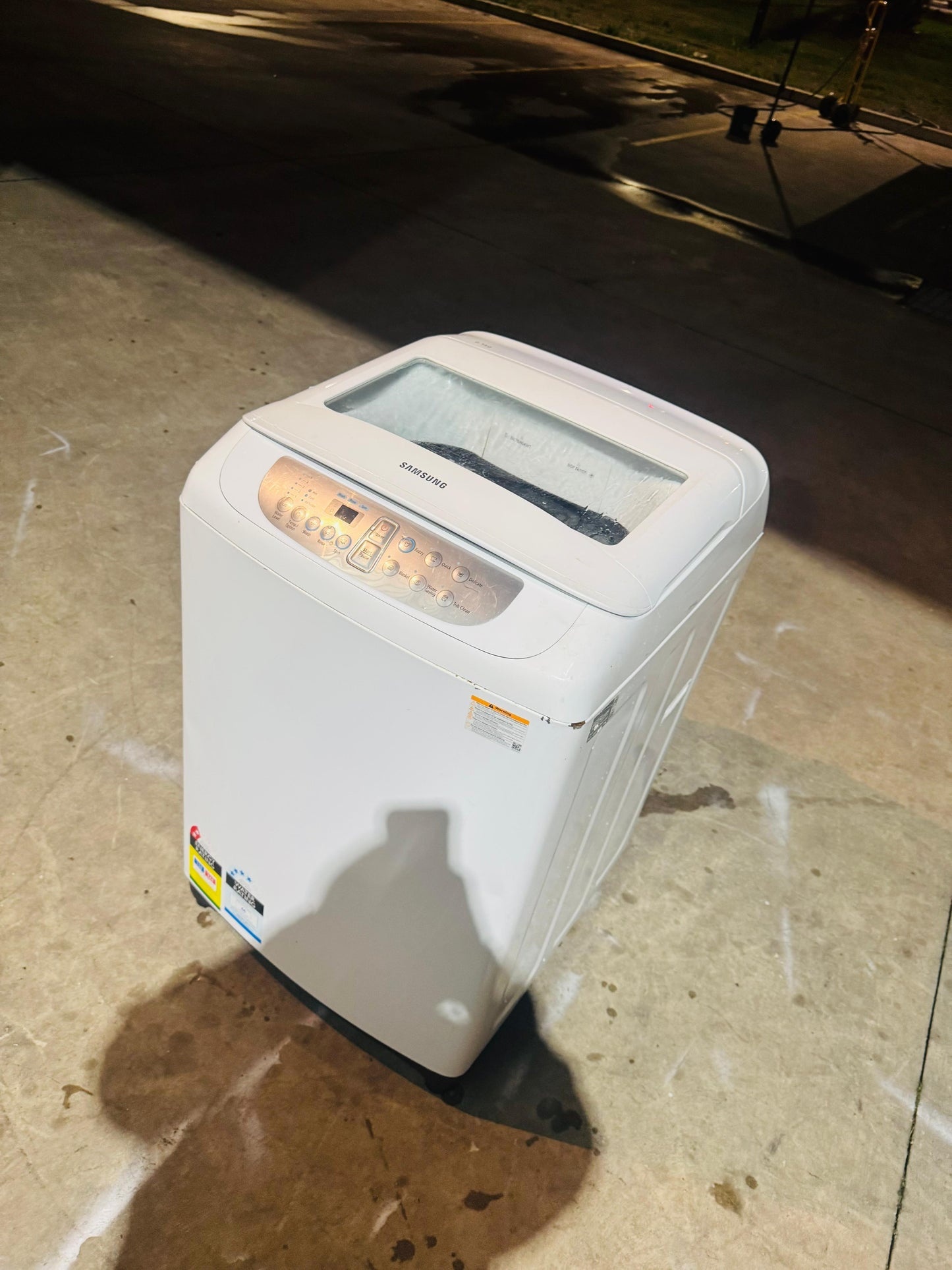 SAMSUNG 6.5KGS TOP LOADER WASHING MACHINE