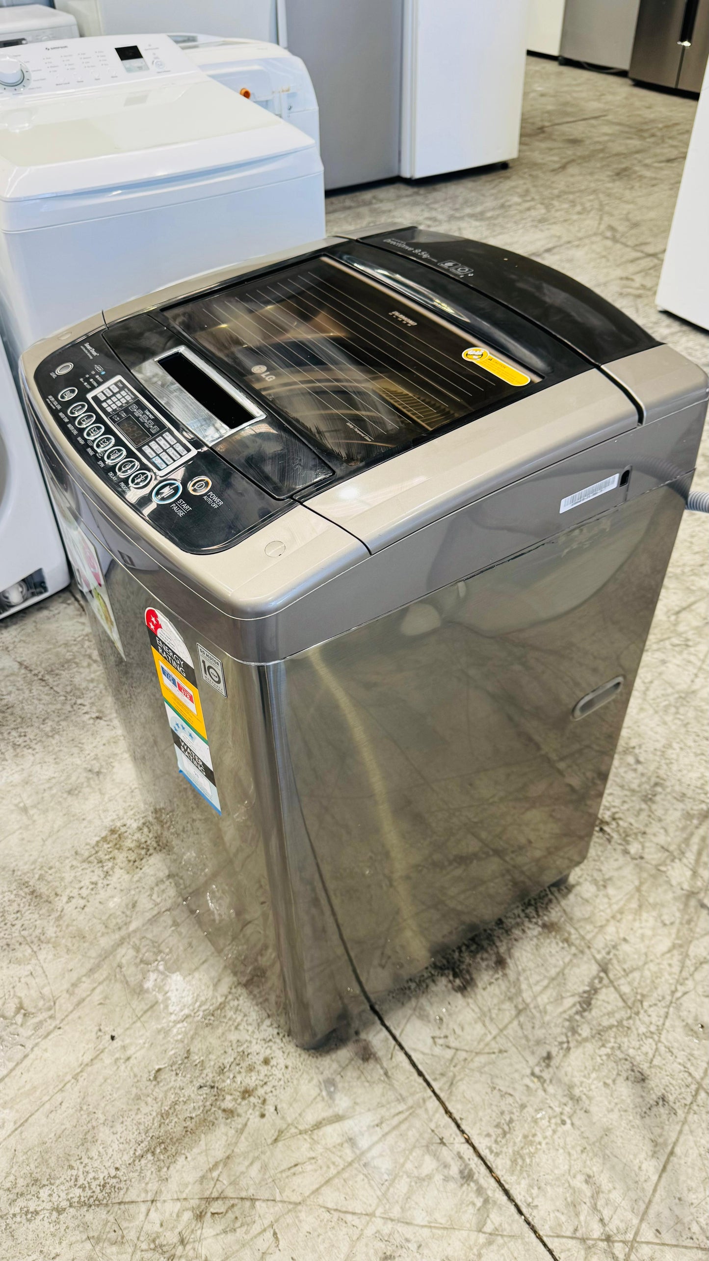 LG 9.5KGS TOP LOADER WASHING MACHINE