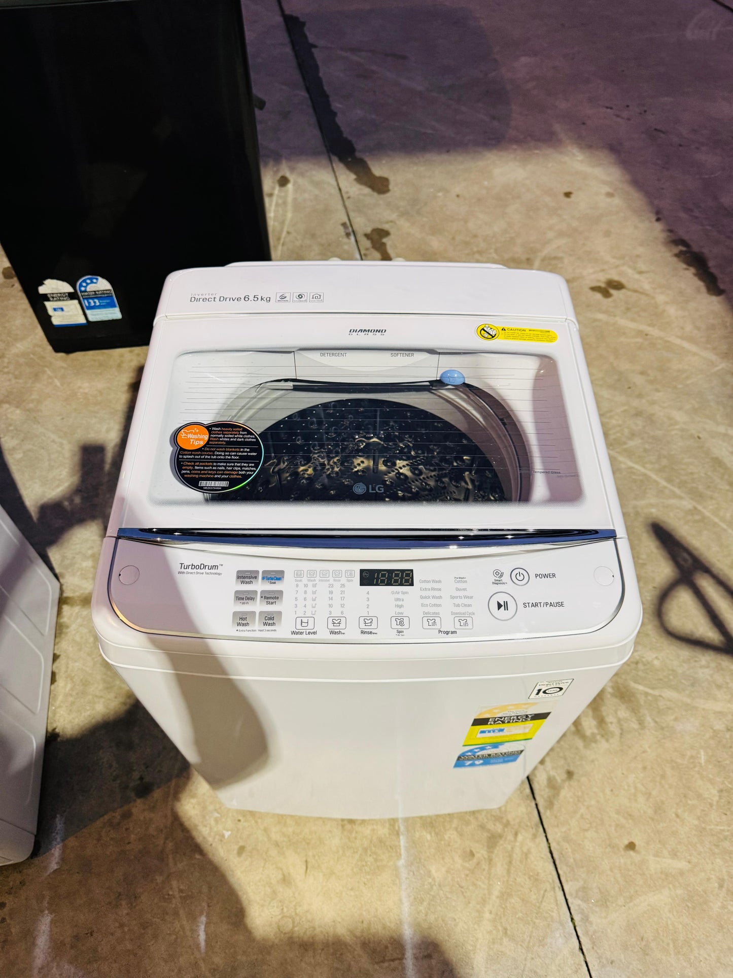 LG 6.5KGS TOP LOADER WASHING MACHINE