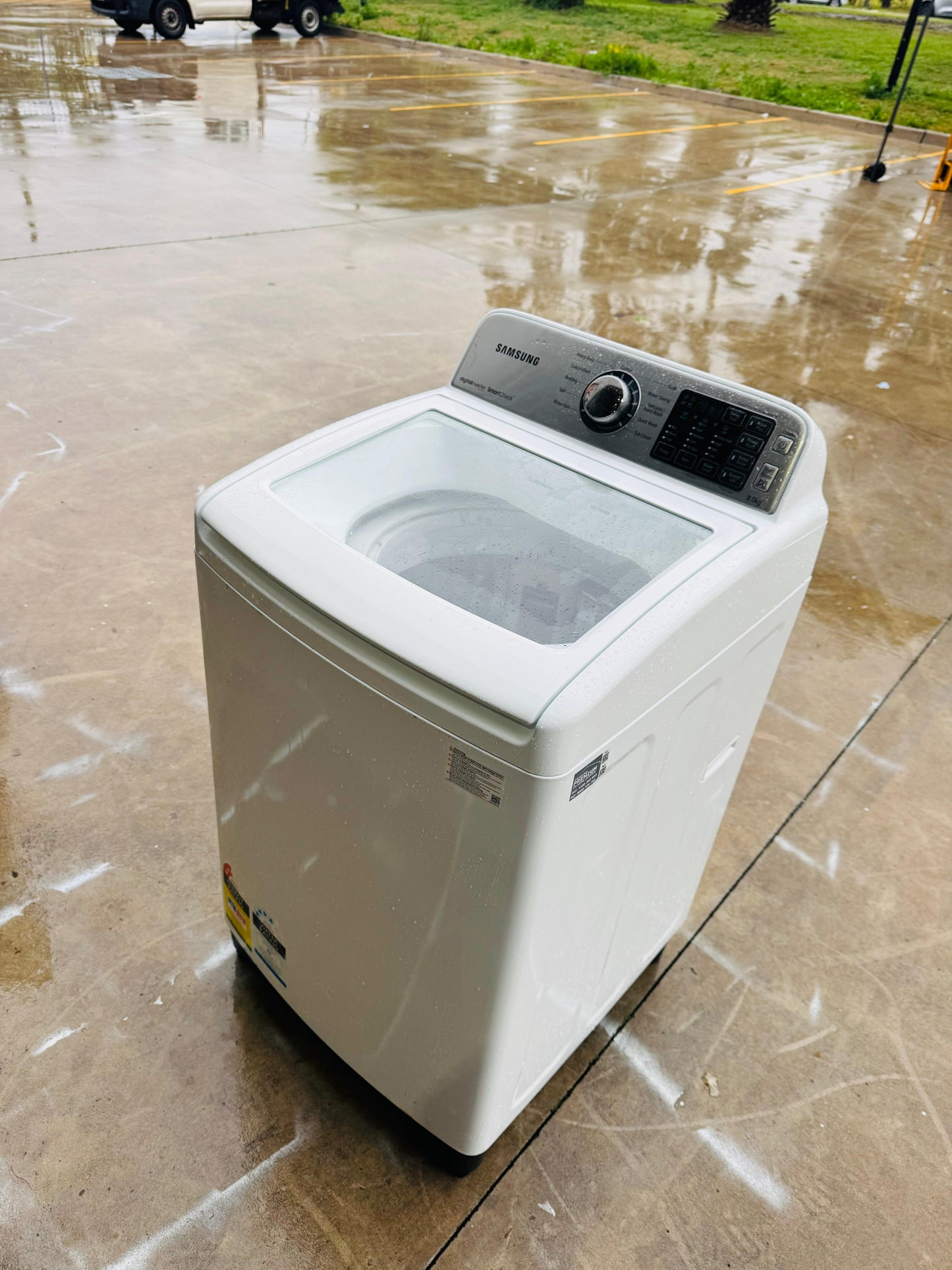 SAMSUNG 8KGS TOP LOADER WASHING MACHINE