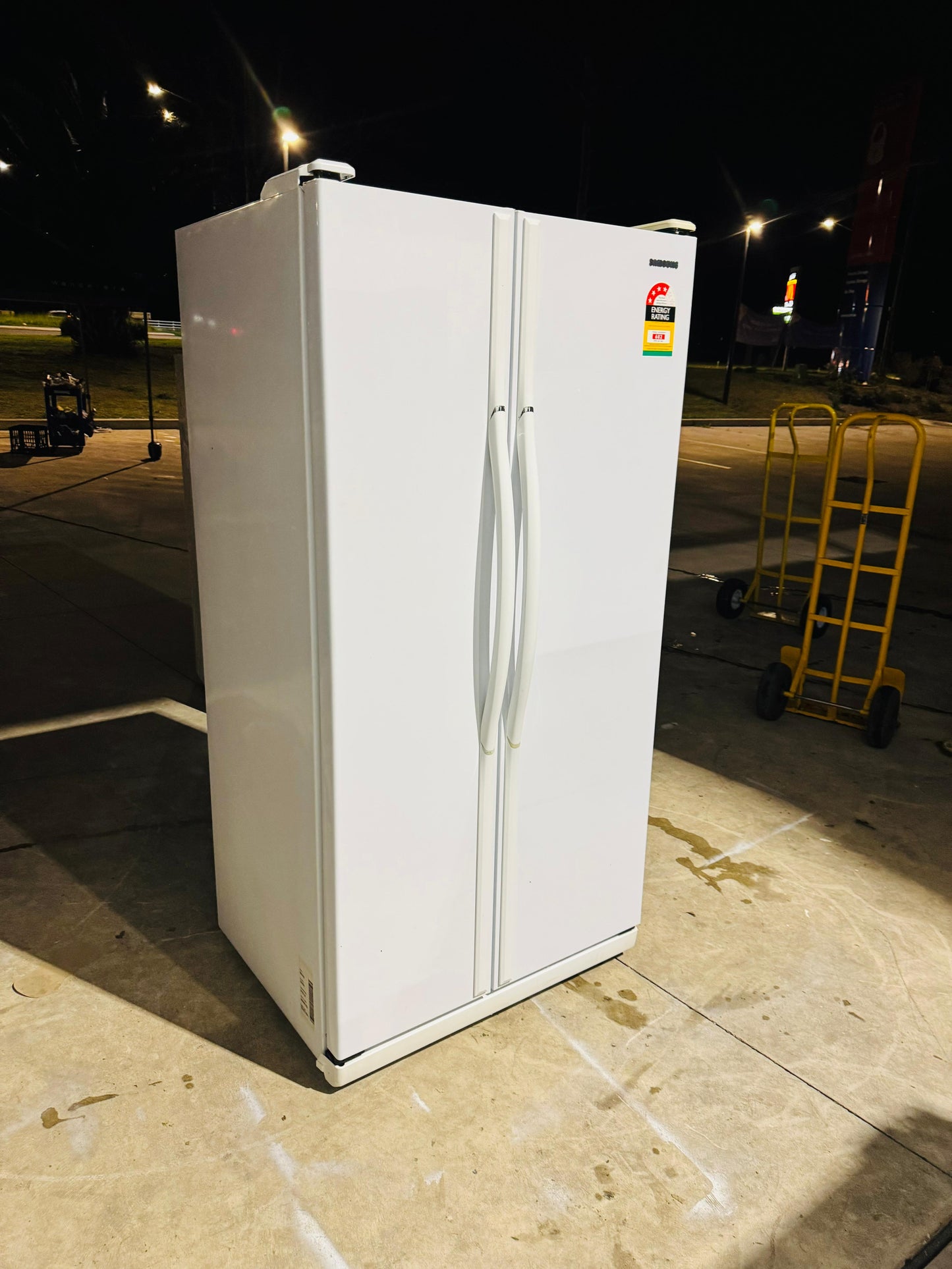 SAMSUNG 535 LITRES SIDE BY SIDE DOOR FRIDGE FREEZER