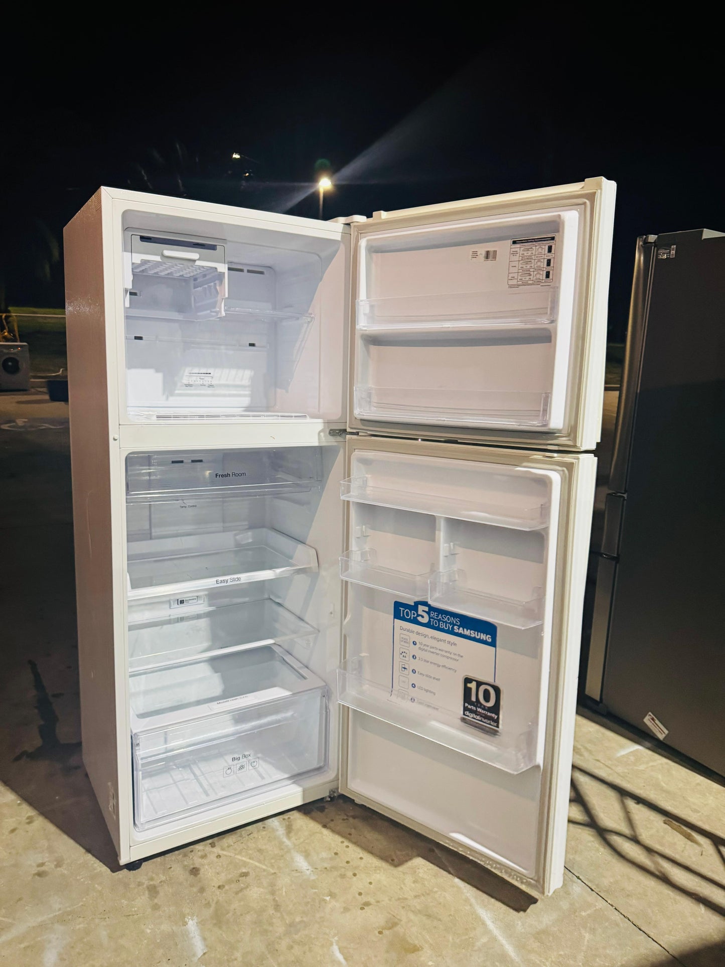 SAMSUNG 393 LITRES FRIDGE FREEZER