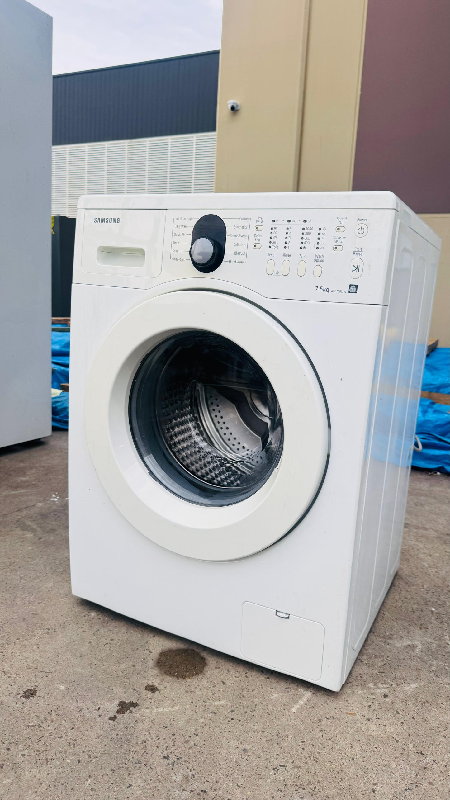 SAMSUNG 7.5KGS FRONT LOADER WASHING MACHINE