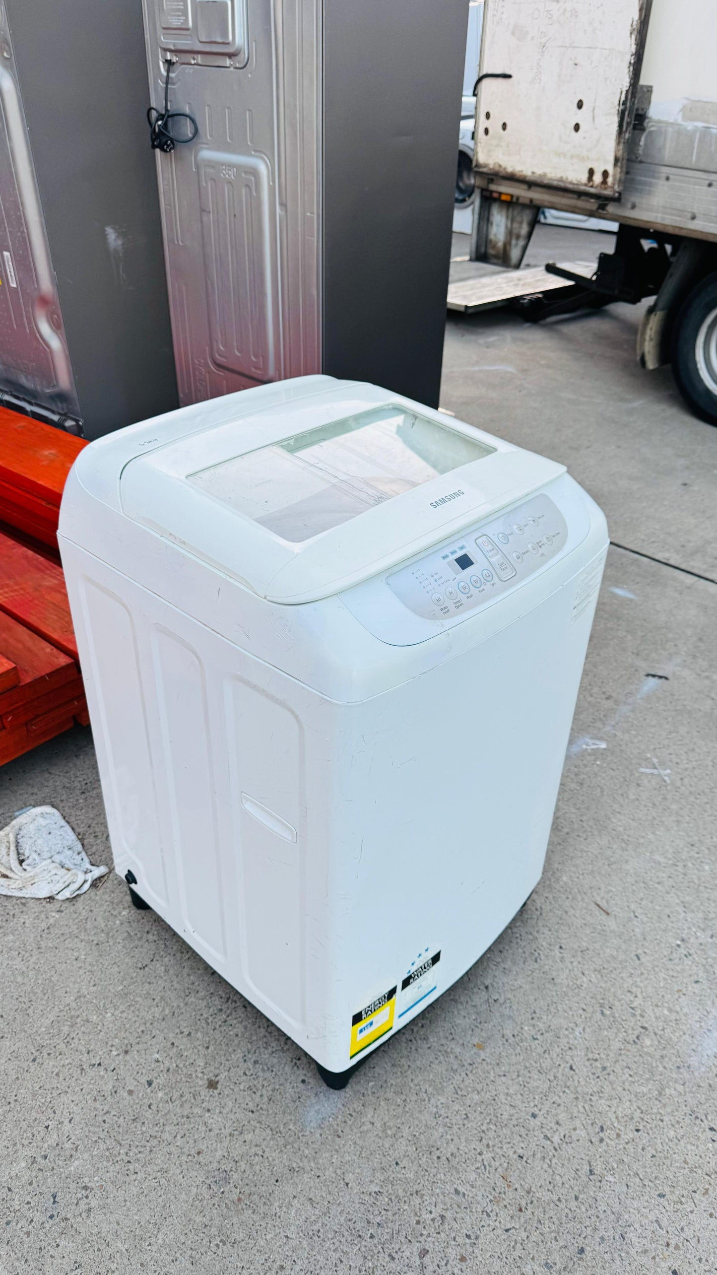 SAMSUNG 6.5KGS TOP LOADER WASHING MACHINE