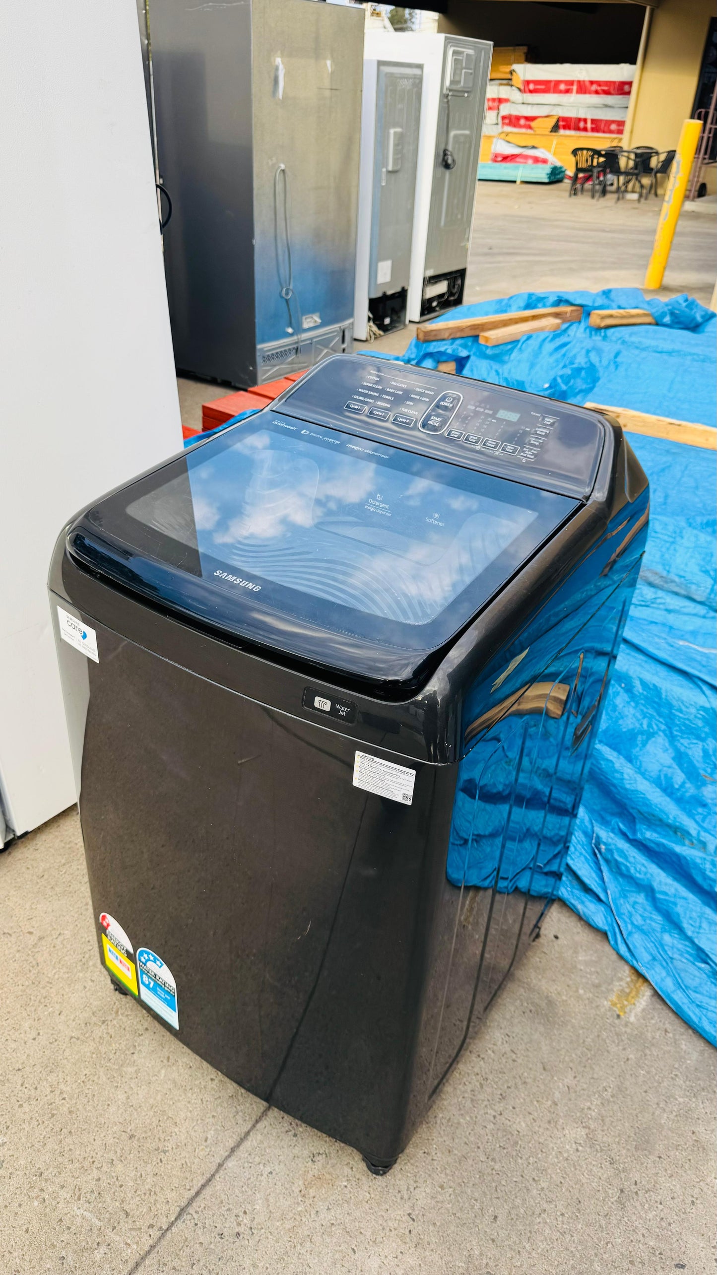 SAMSUNG 8.5KGS TOP LOADER WASHING MACHINE