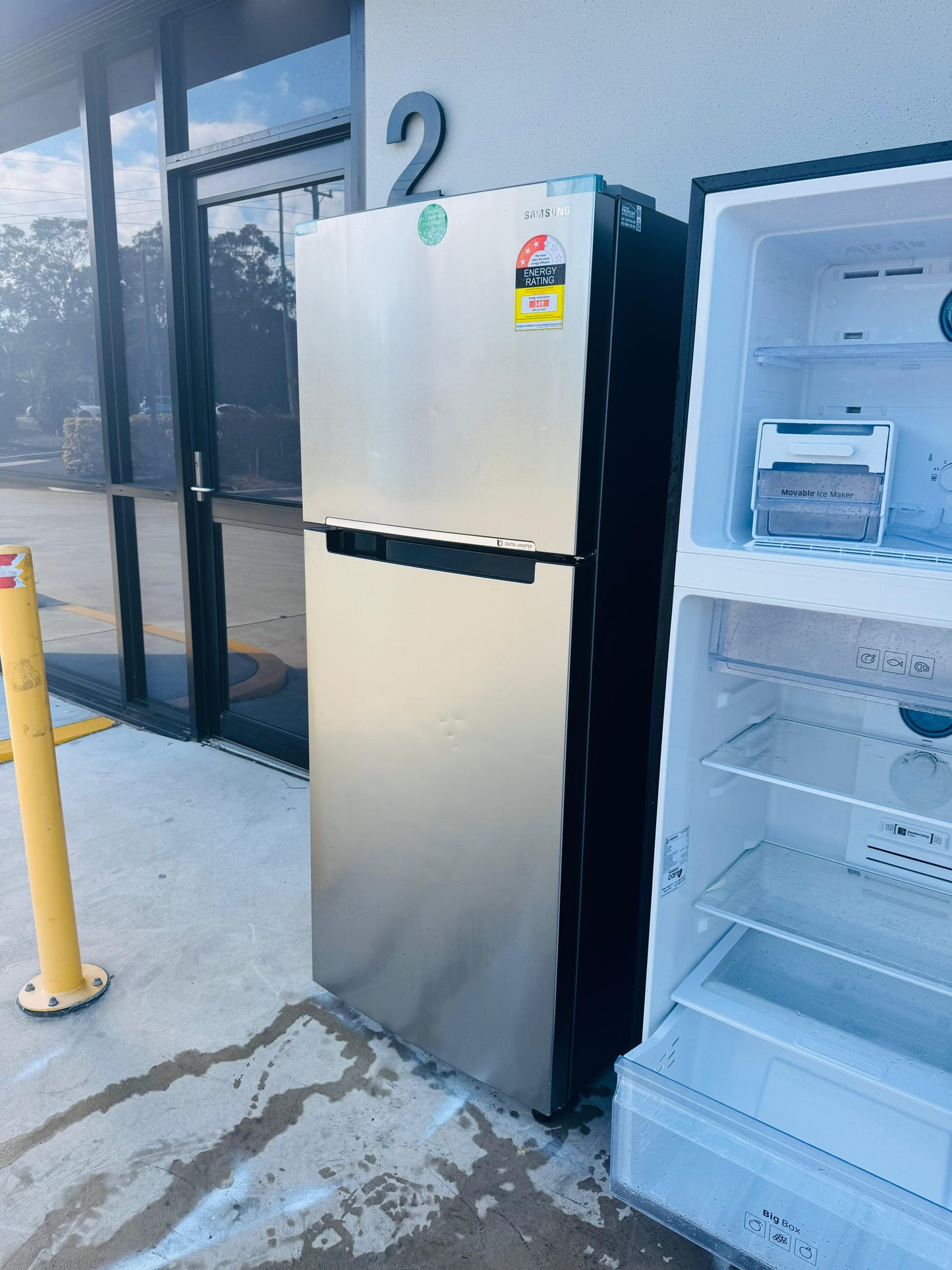 SAMSUNG 400 LITRES FRIDGE FREEZER