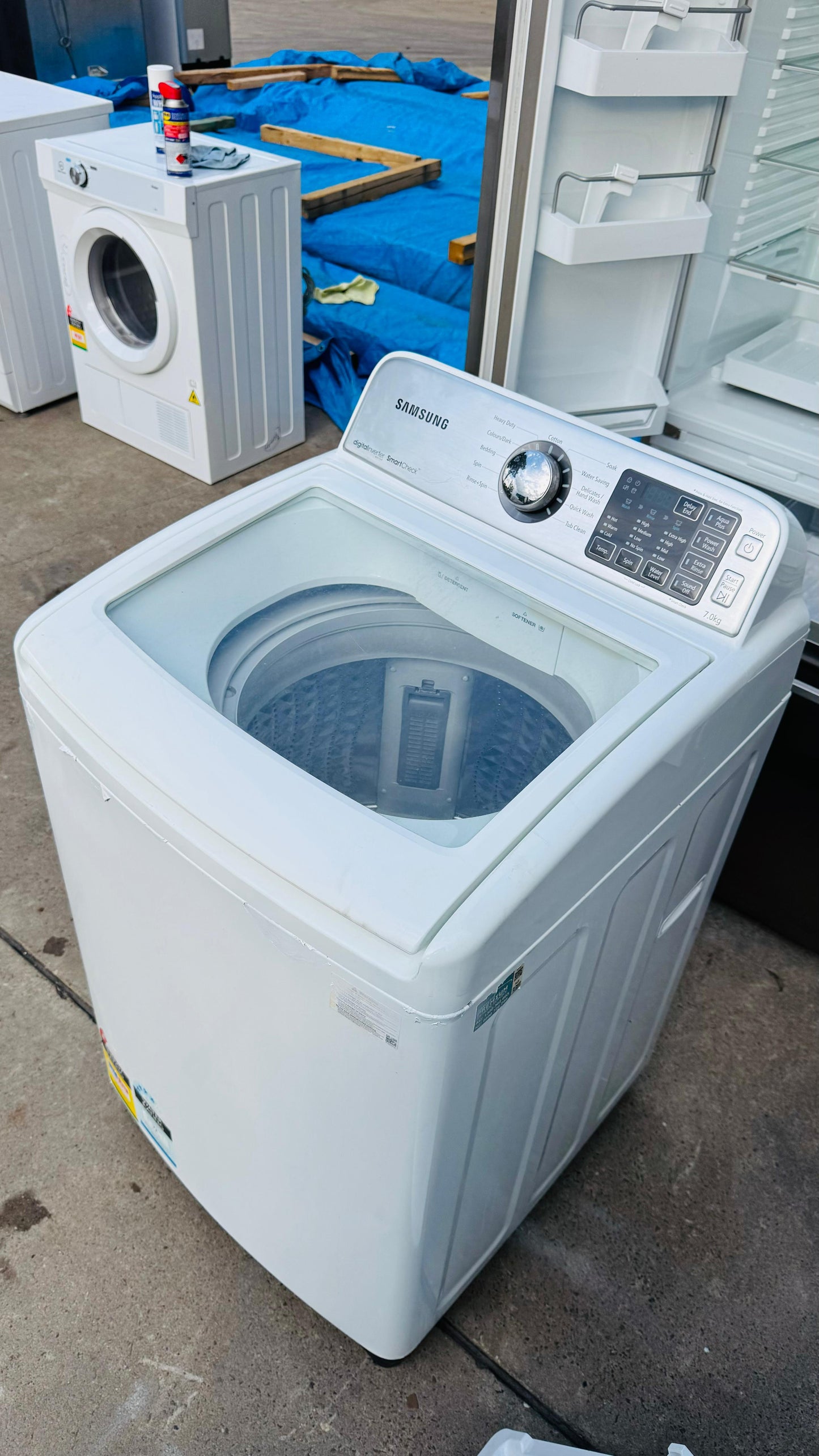 SAMSUNG 7KGS TOP LOADER WASHING MACHINE