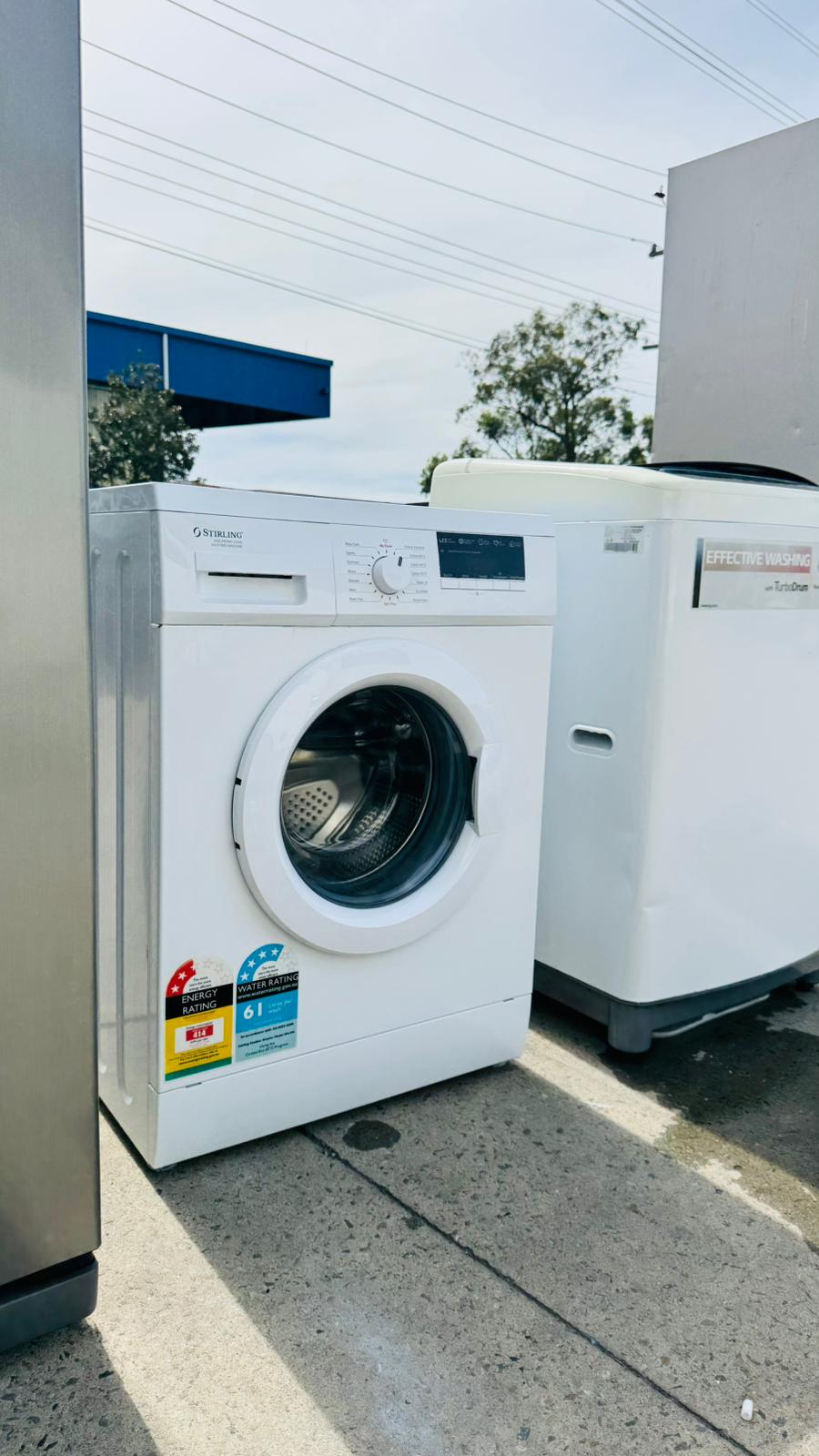 STIRLING 6KGS FRONT LOADER WASHING MACHINE