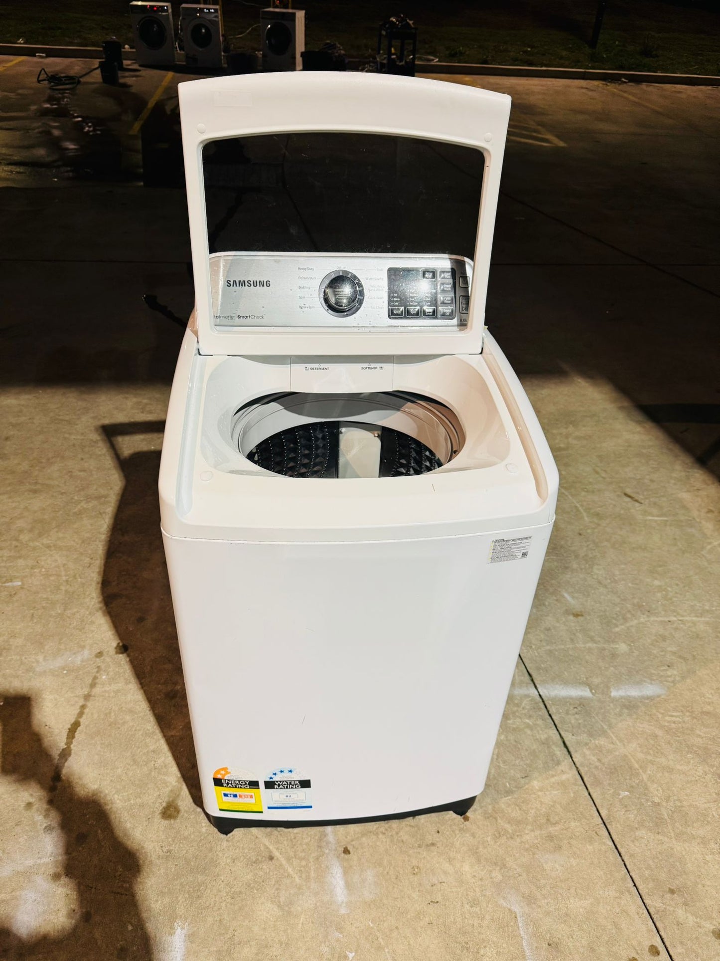SAMSUNG 8 KGS FRONT LOADER WASHING MACHINE
