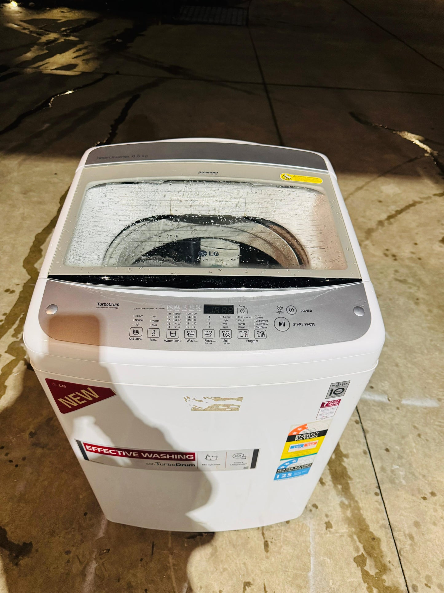 LG 8.5KGS TOP LOADER WASHING MACHINE