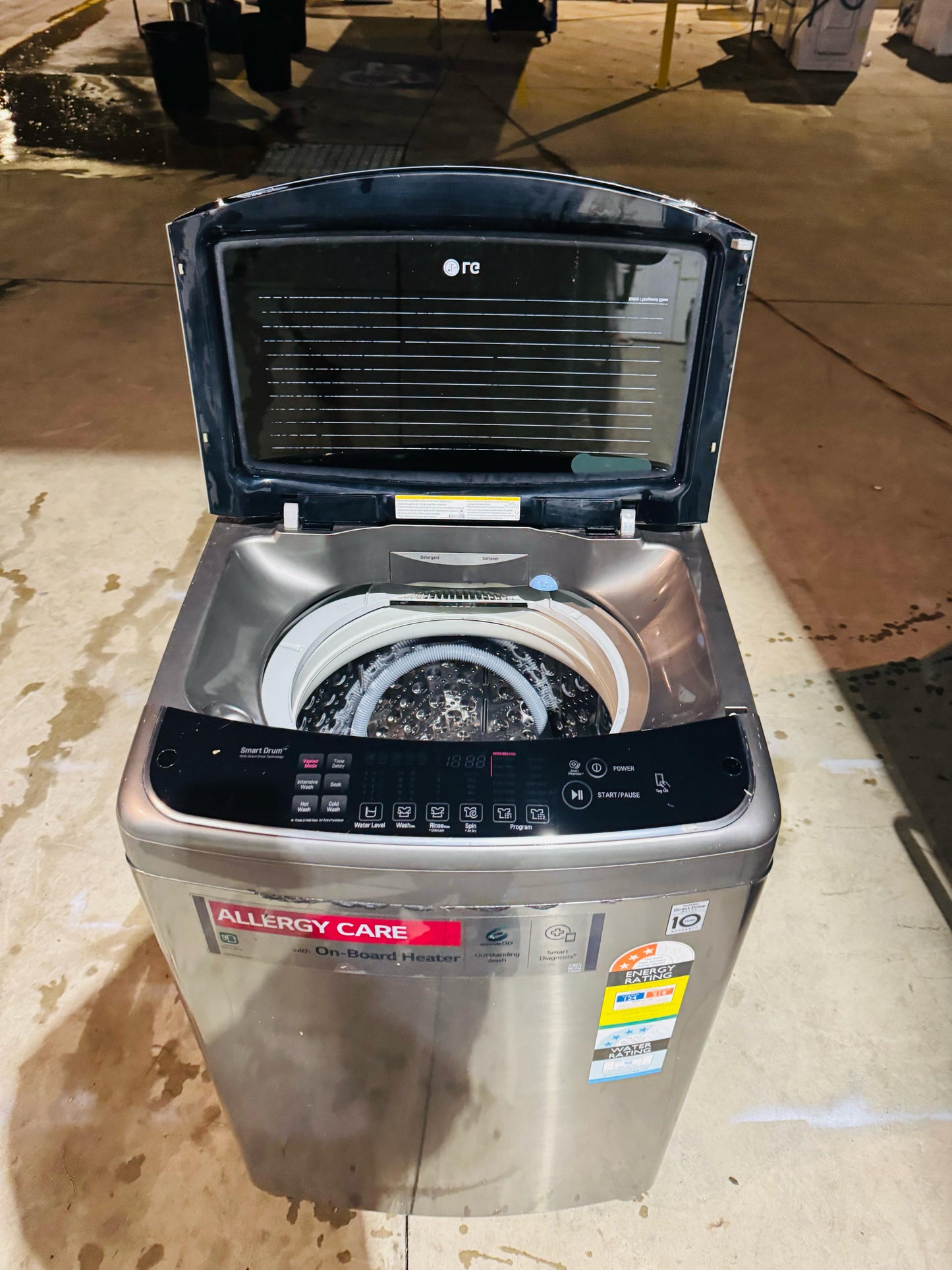 **LG 9.5KGS TOP LOADER WASHING MACHINE** FREE DELIVERY