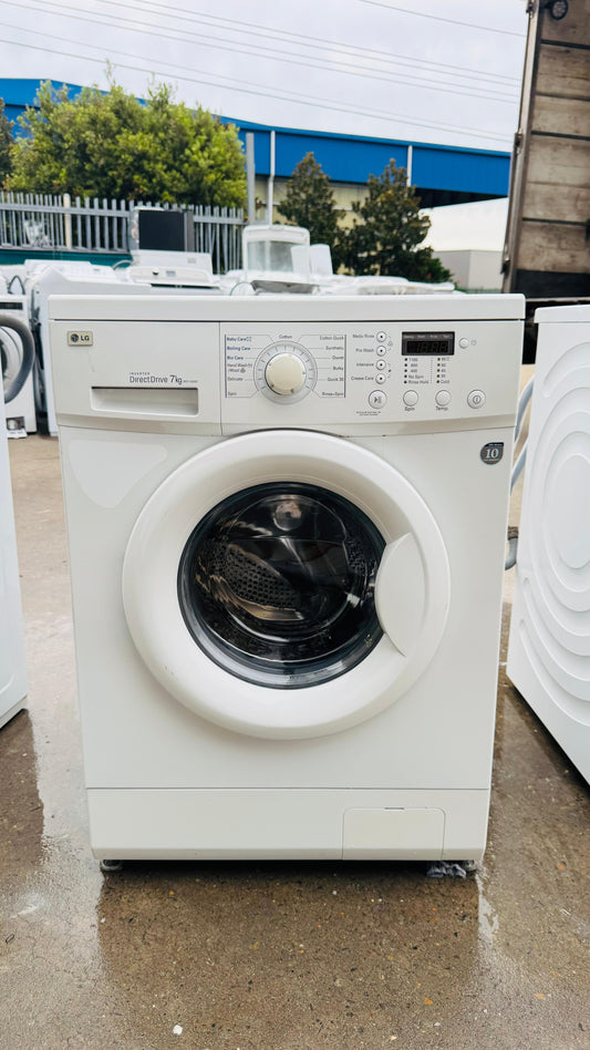 LG 7KGS FRONT LOADER WASHING MACHINE