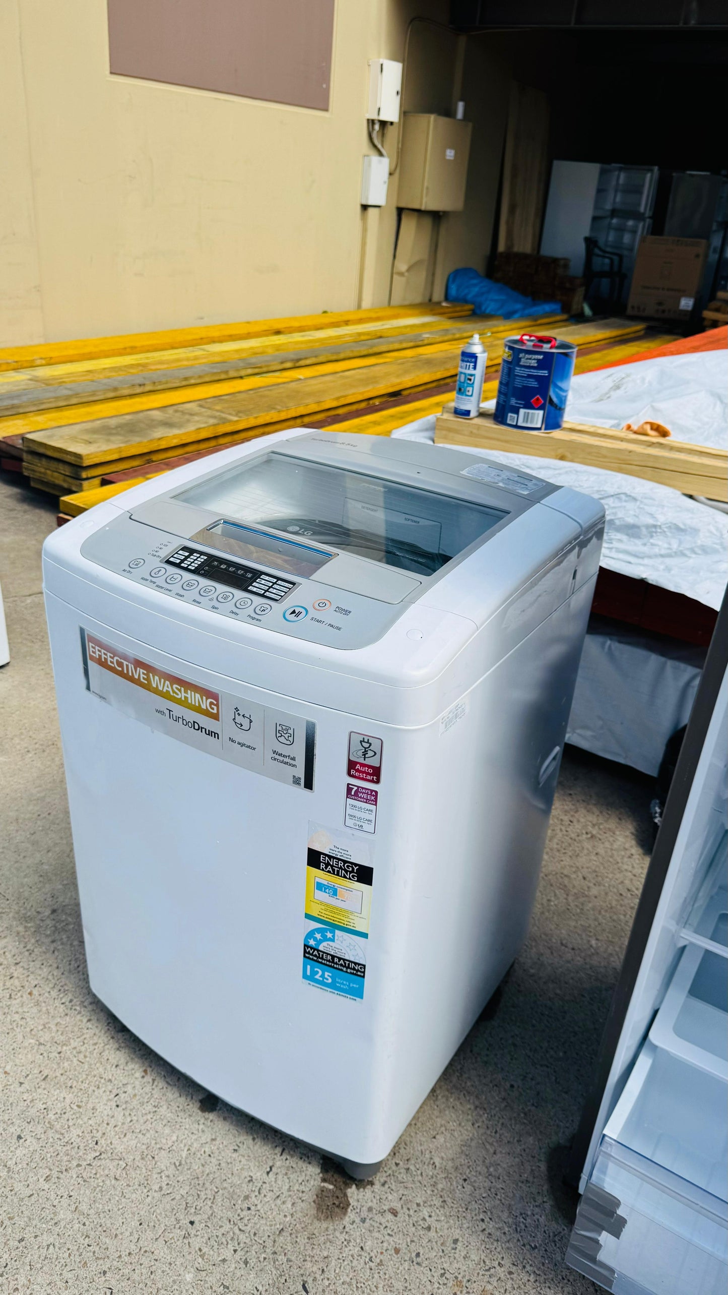 LG 8.5KGS TOP LOADER WASHING MACHINE