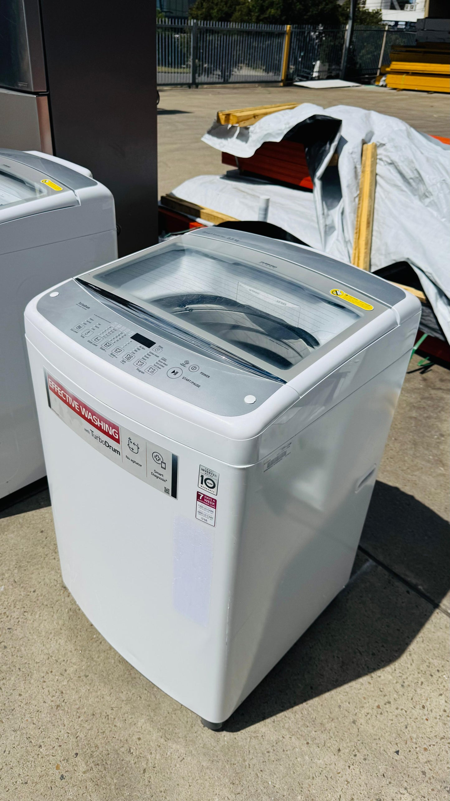 LG 8.5KGS TOP LOADER WASHING MACHINE