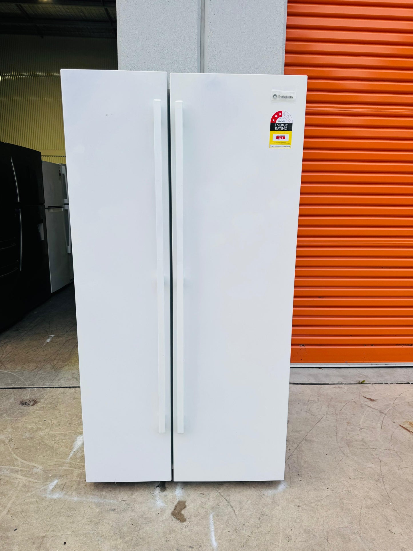 WESTINGHOUSE SIDE BY SIDE 620 LITRES FRIDGE FREEZER