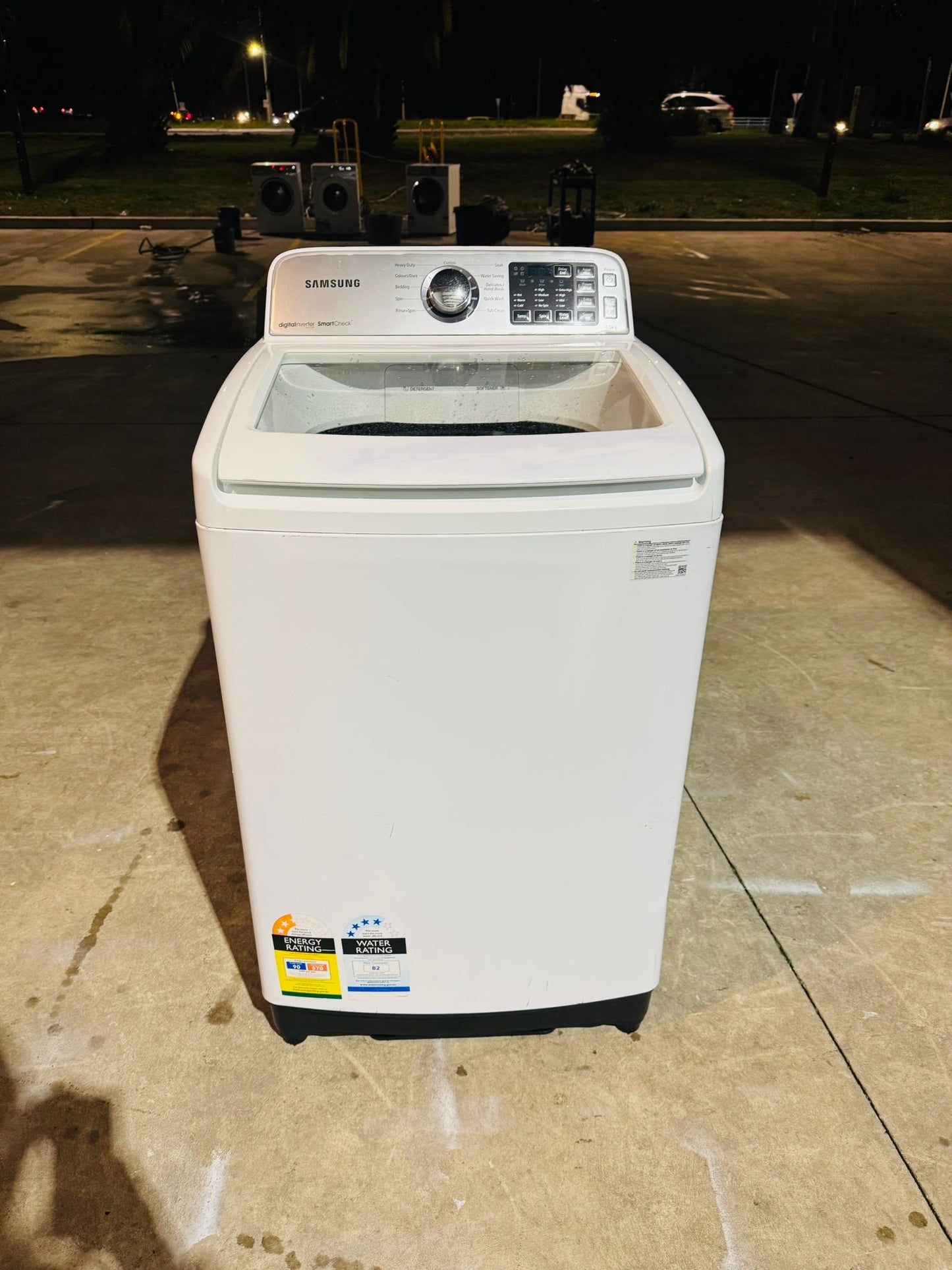 SAMSUNG 8 KGS FRONT LOADER WASHING MACHINE